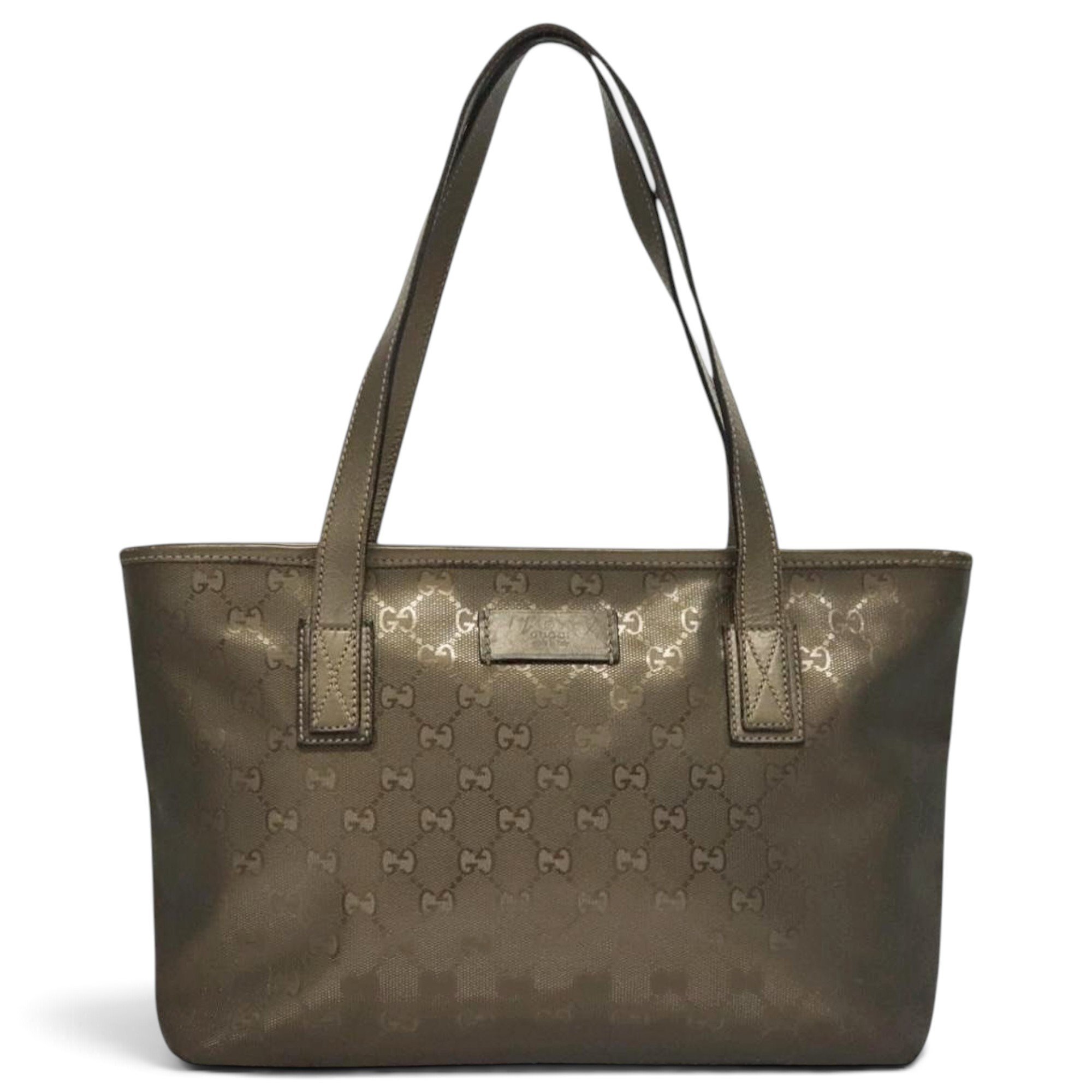 Leather tote