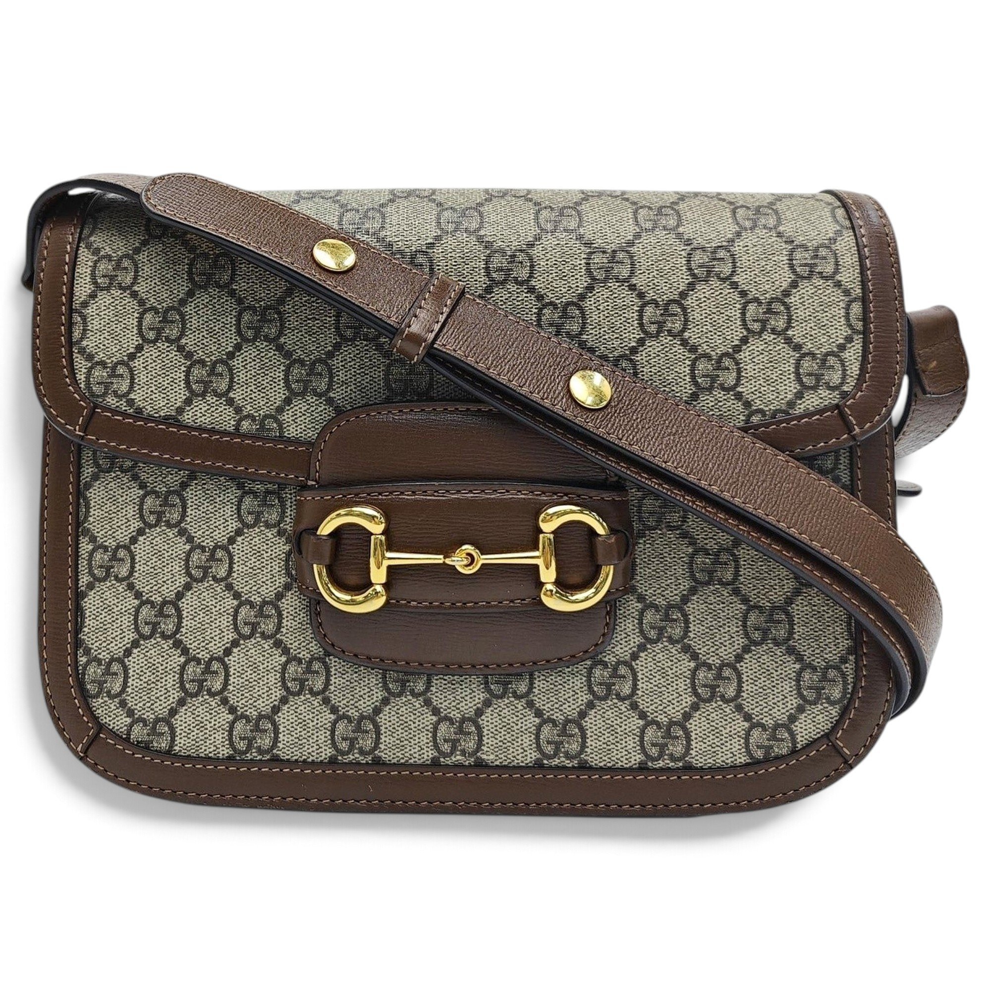Handle Horsebit 1955 leather handbag