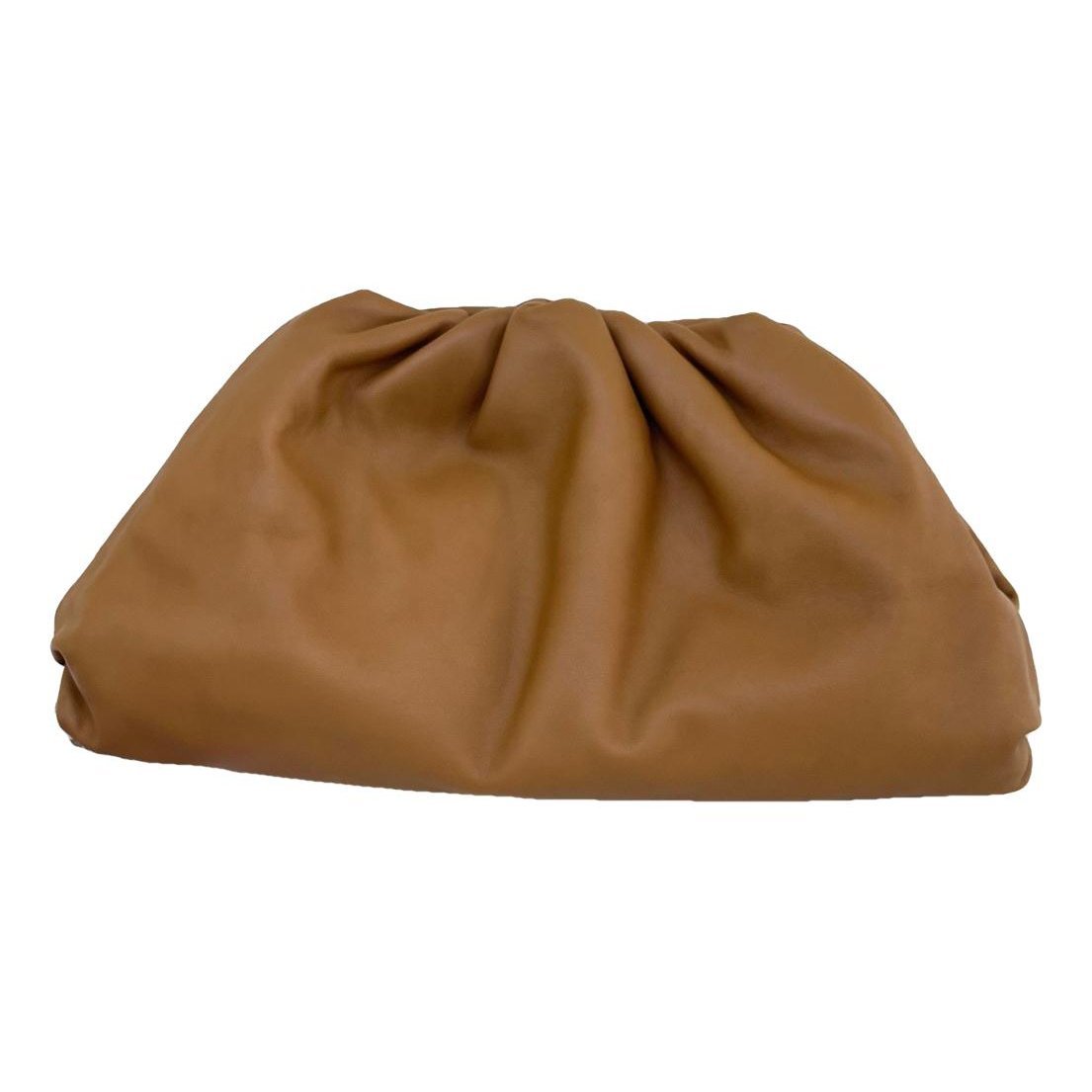 Pouch leather clutch bag