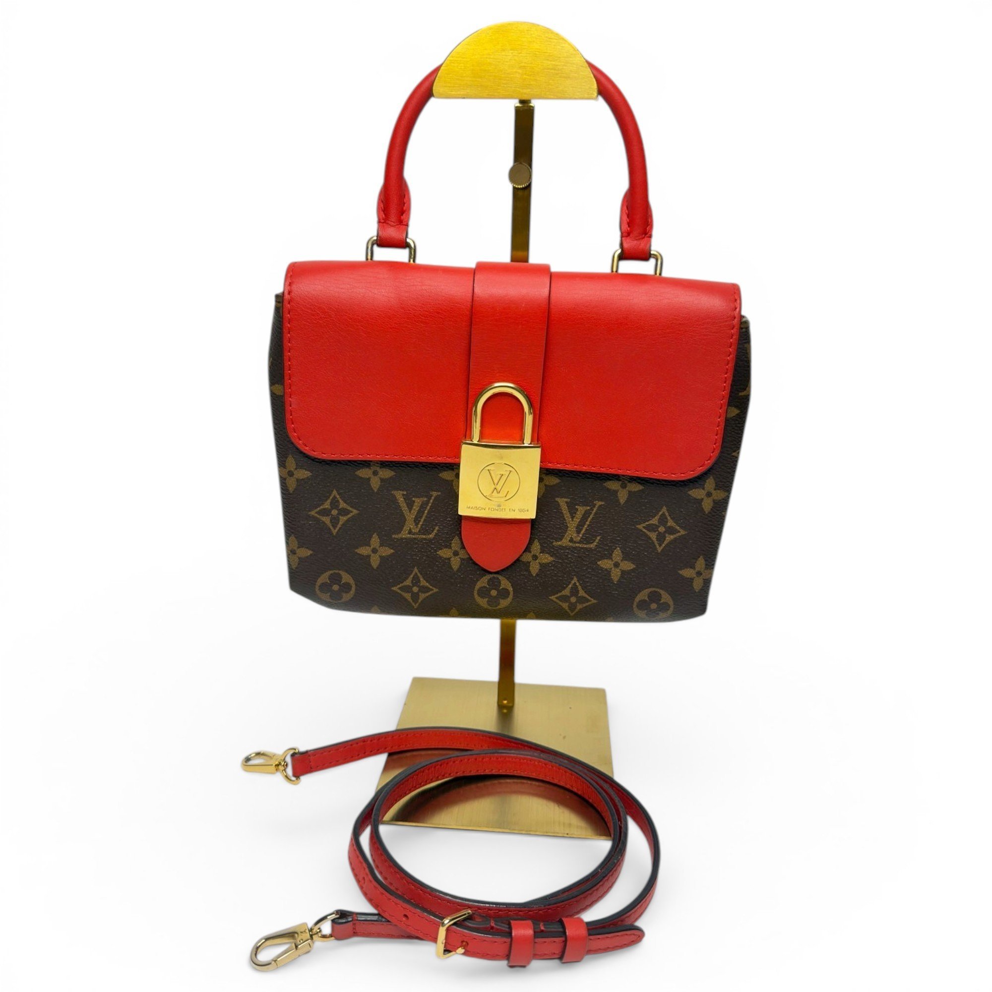 Locky BB leather handbag