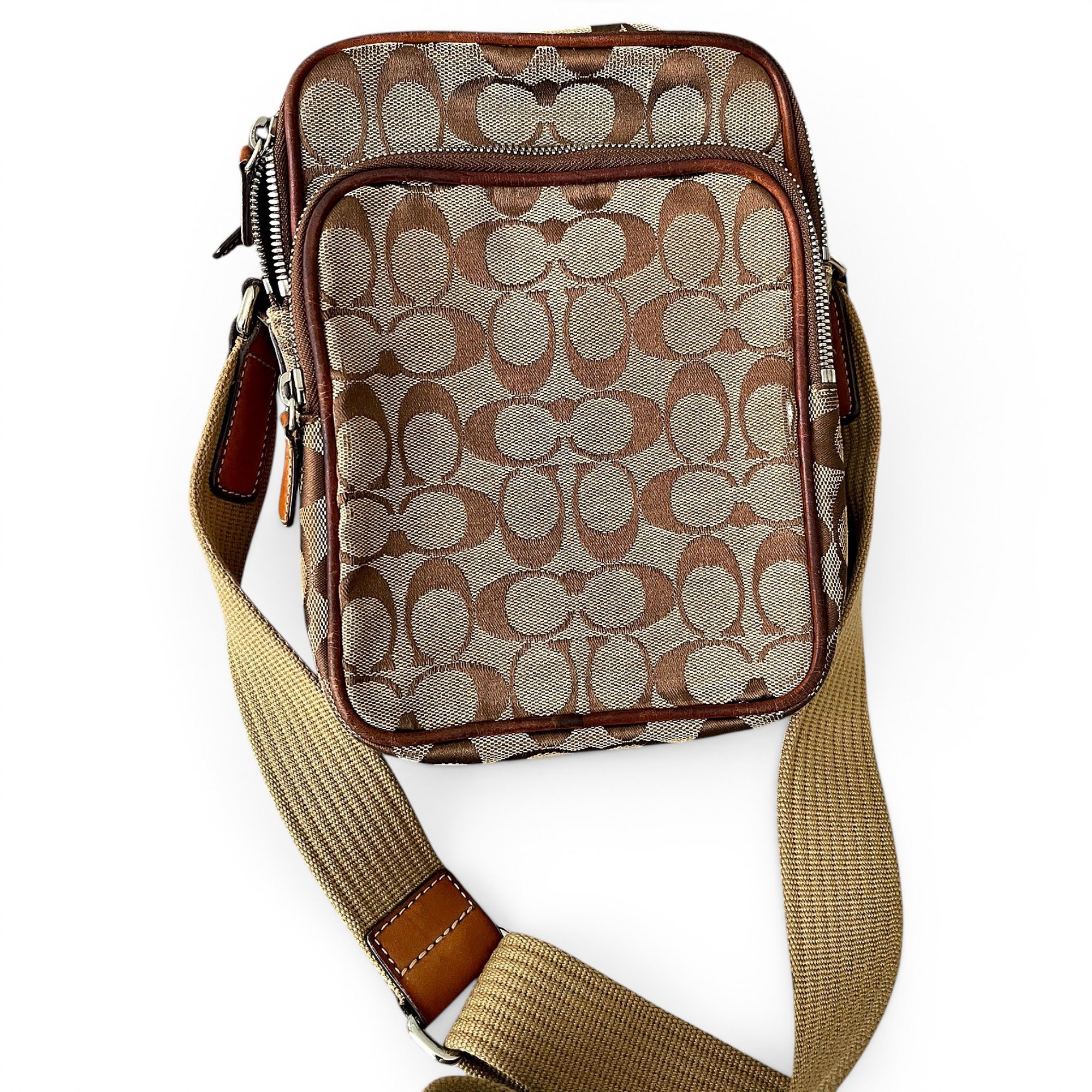 Canvas Courier Crossbody cloth crossbody bag