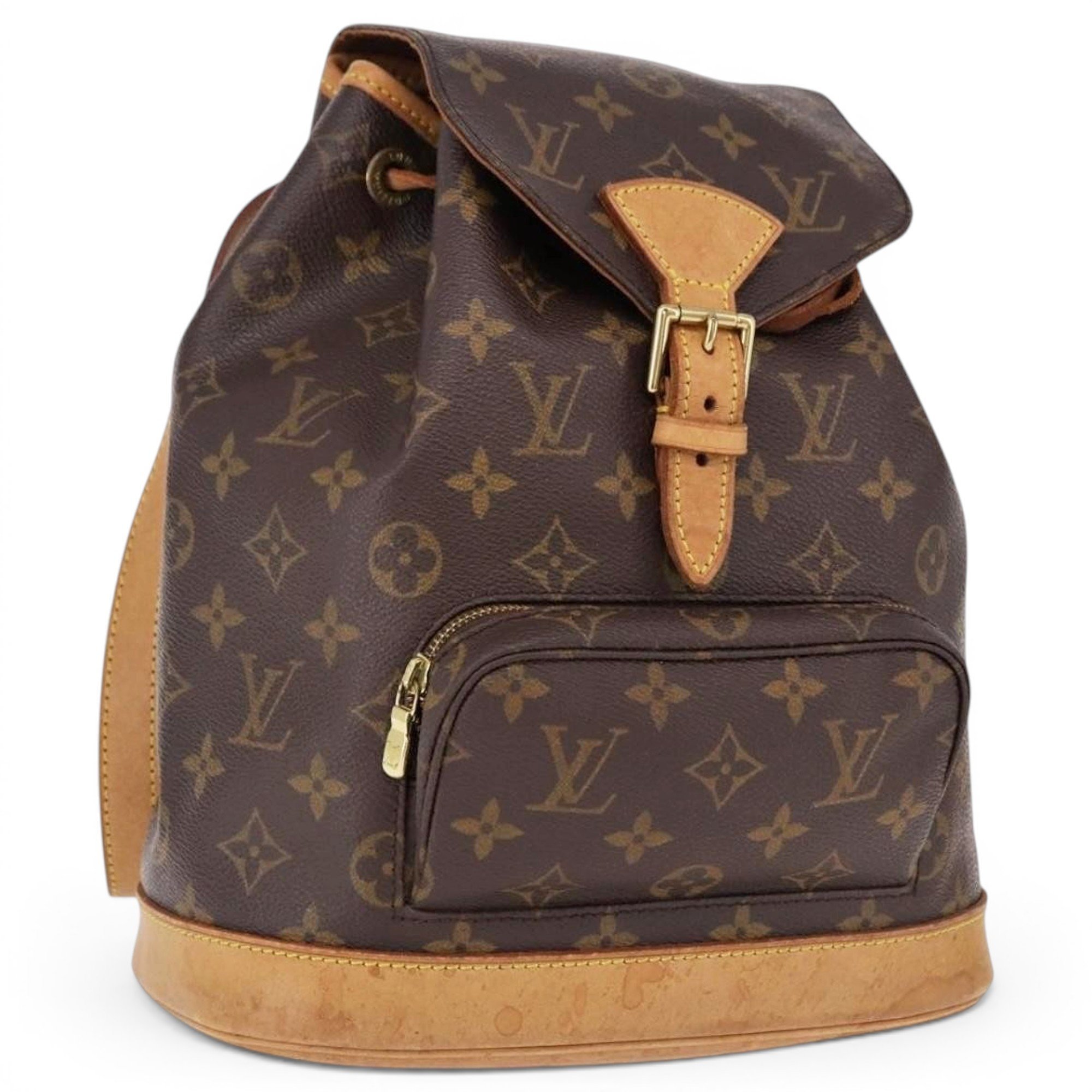 Montsouris leather backpack