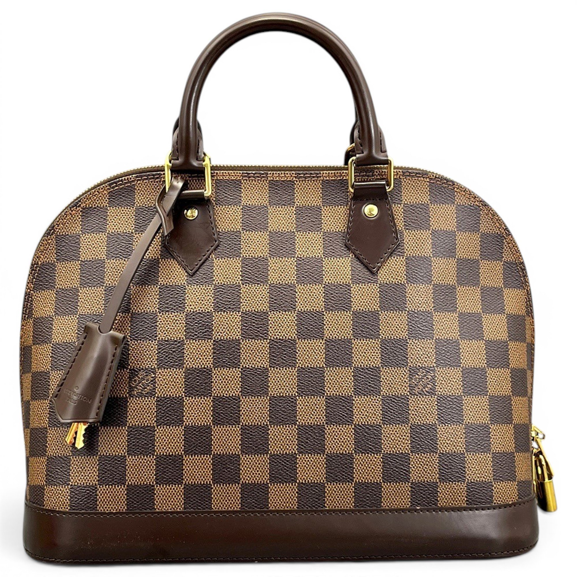 Alma leather handbag