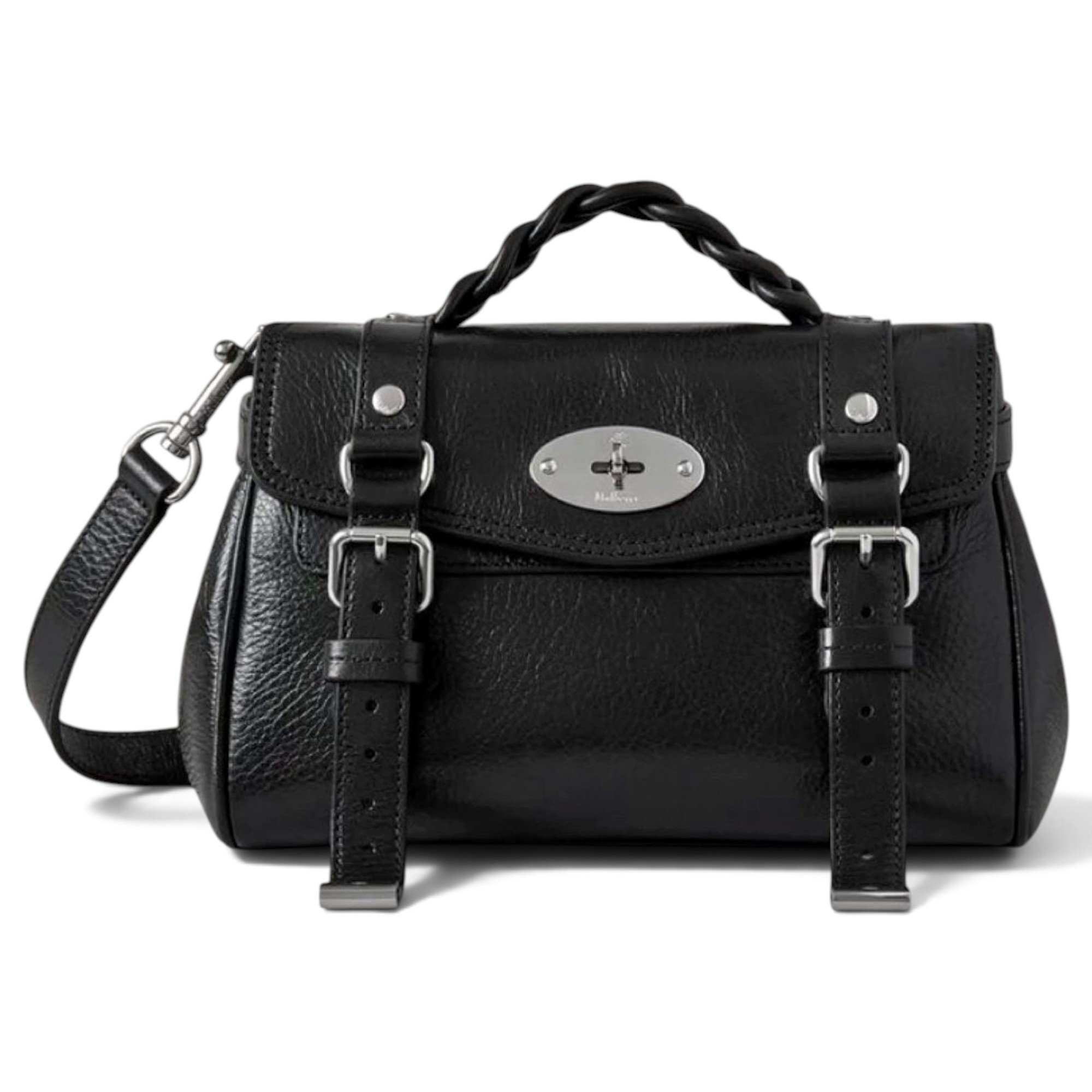 Mulberry Alexa patent leather crossbody bag