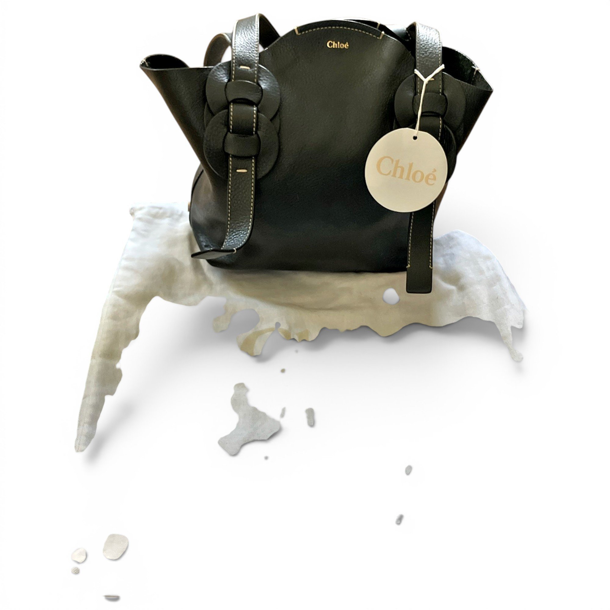 Chloe Darryl leather tote