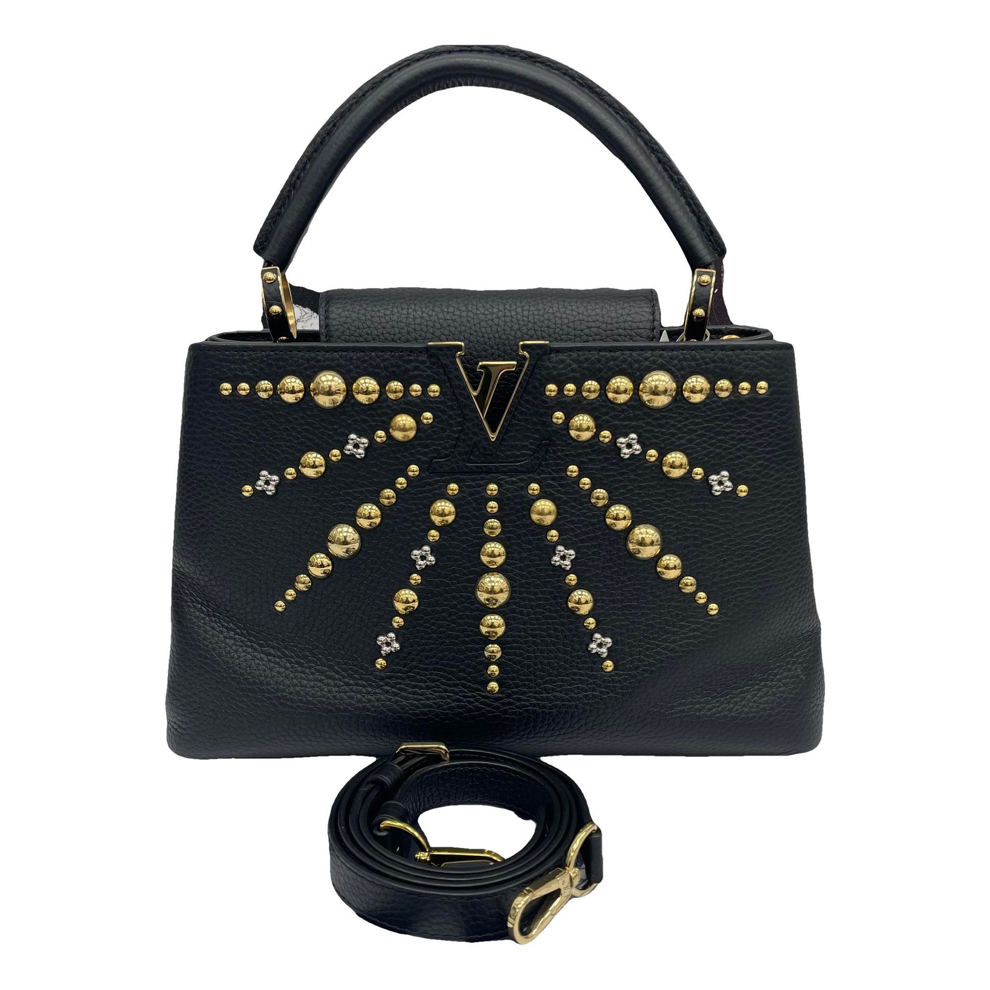 Capucines leather handbag