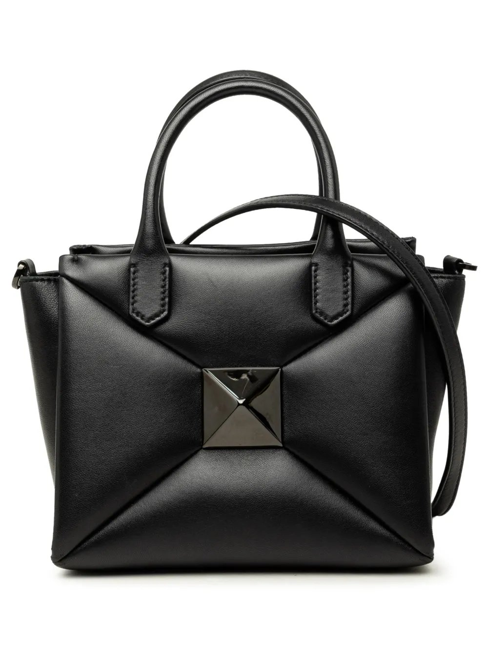 2018-2026 Small Nappa One Stud Top Handle Bag satchel