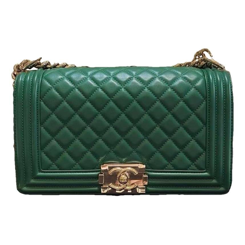 Boy leather crossbody bag