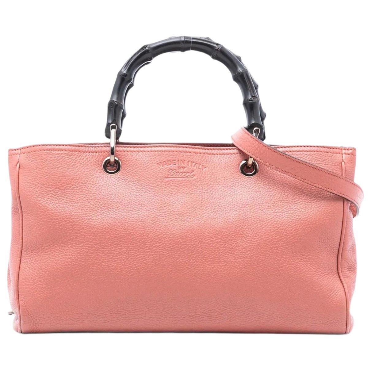 Bamboo leather satchel