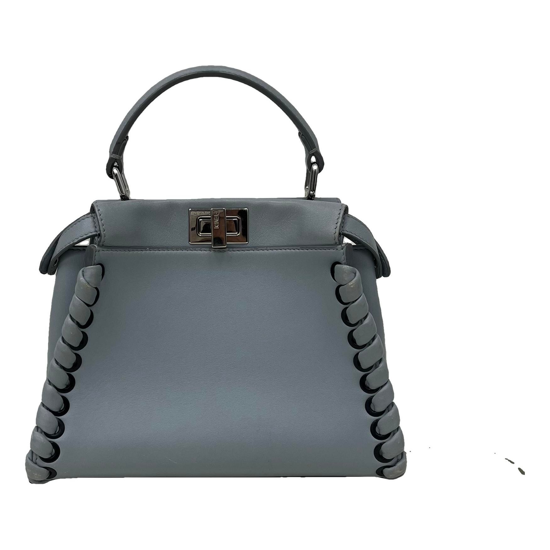 Peekaboo leather handbag