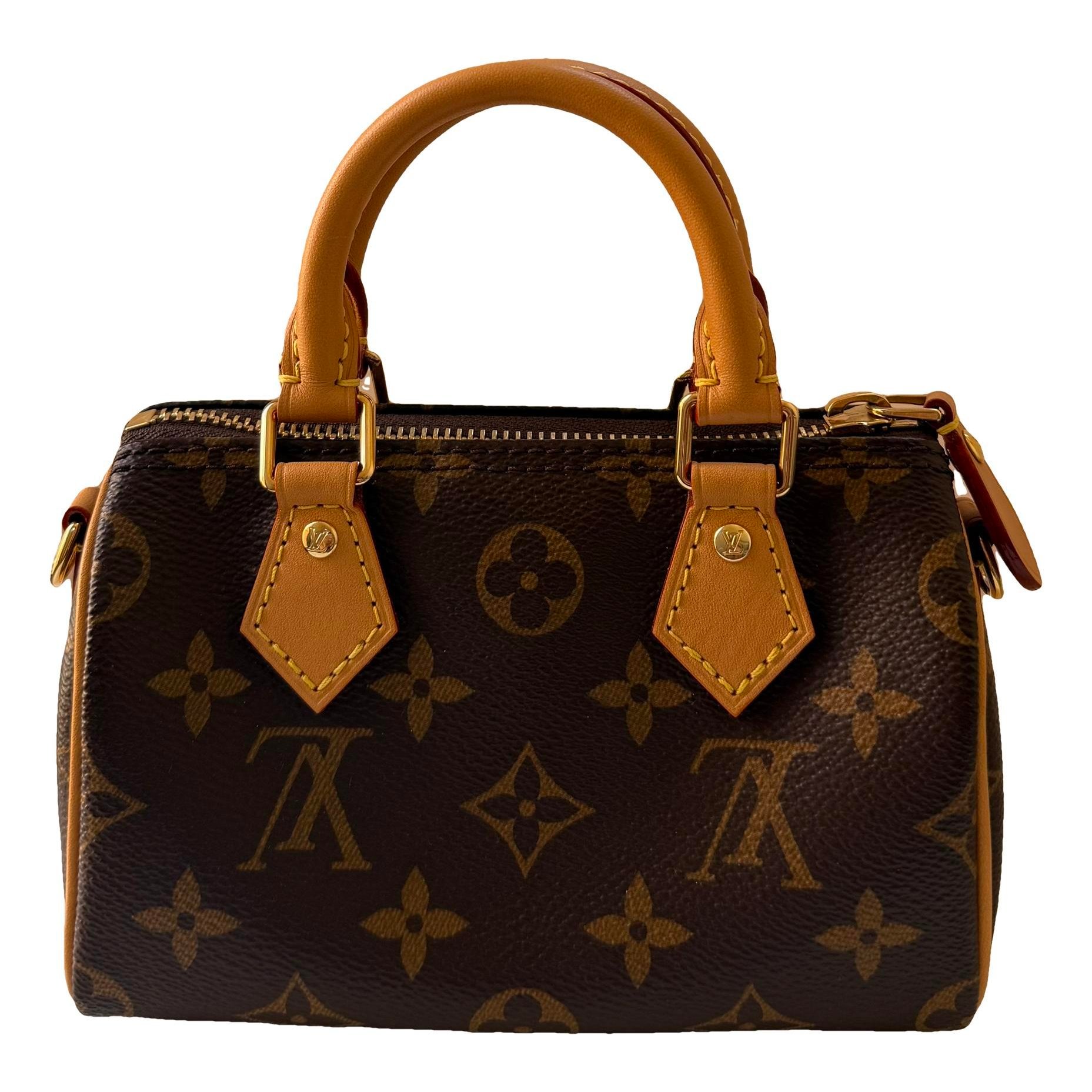 Nano Speedy / Mini HL leather mini bag