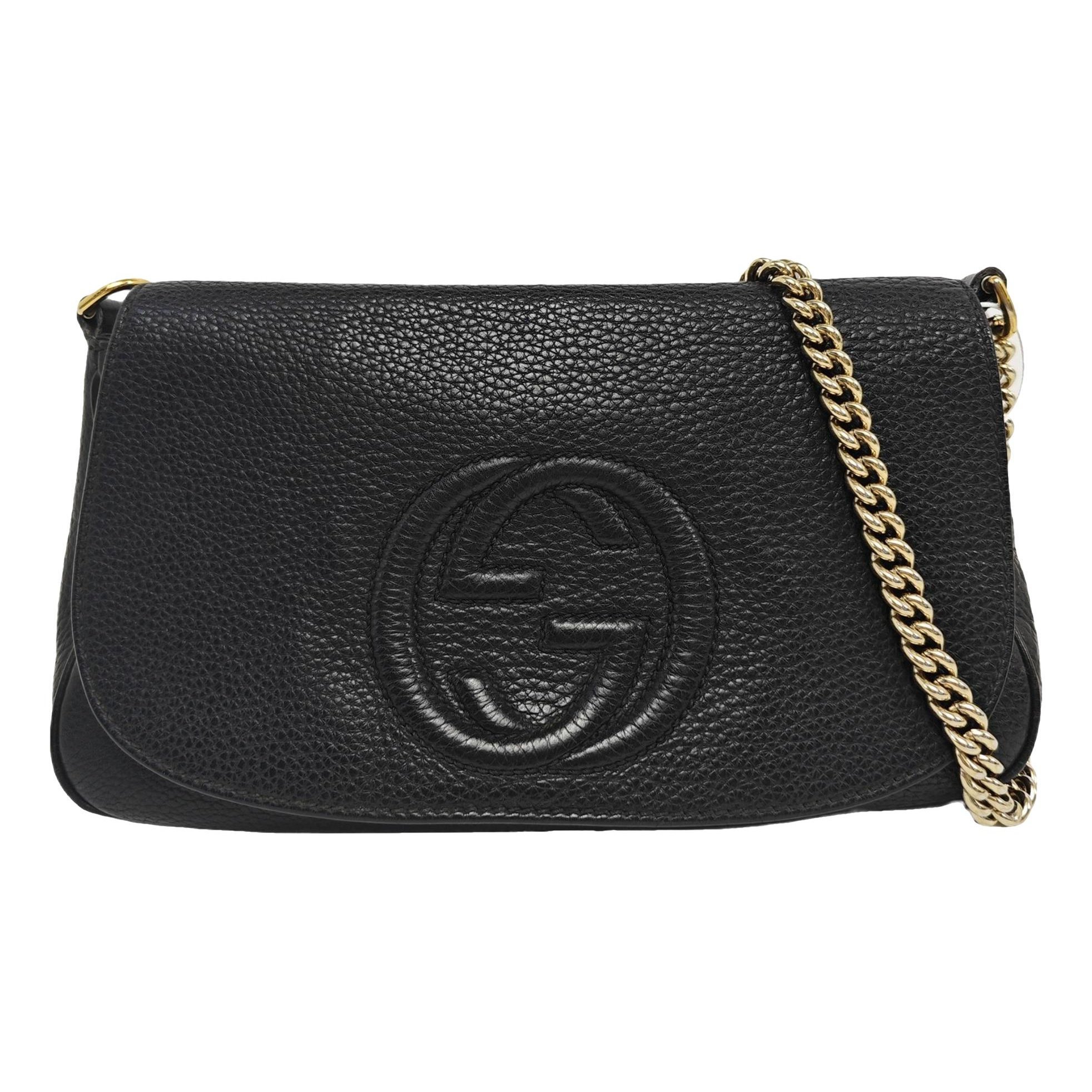 Soho Long Flap leather crossbody bag