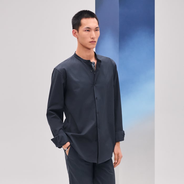 Marine Coup Double Straight Cut Shirt
