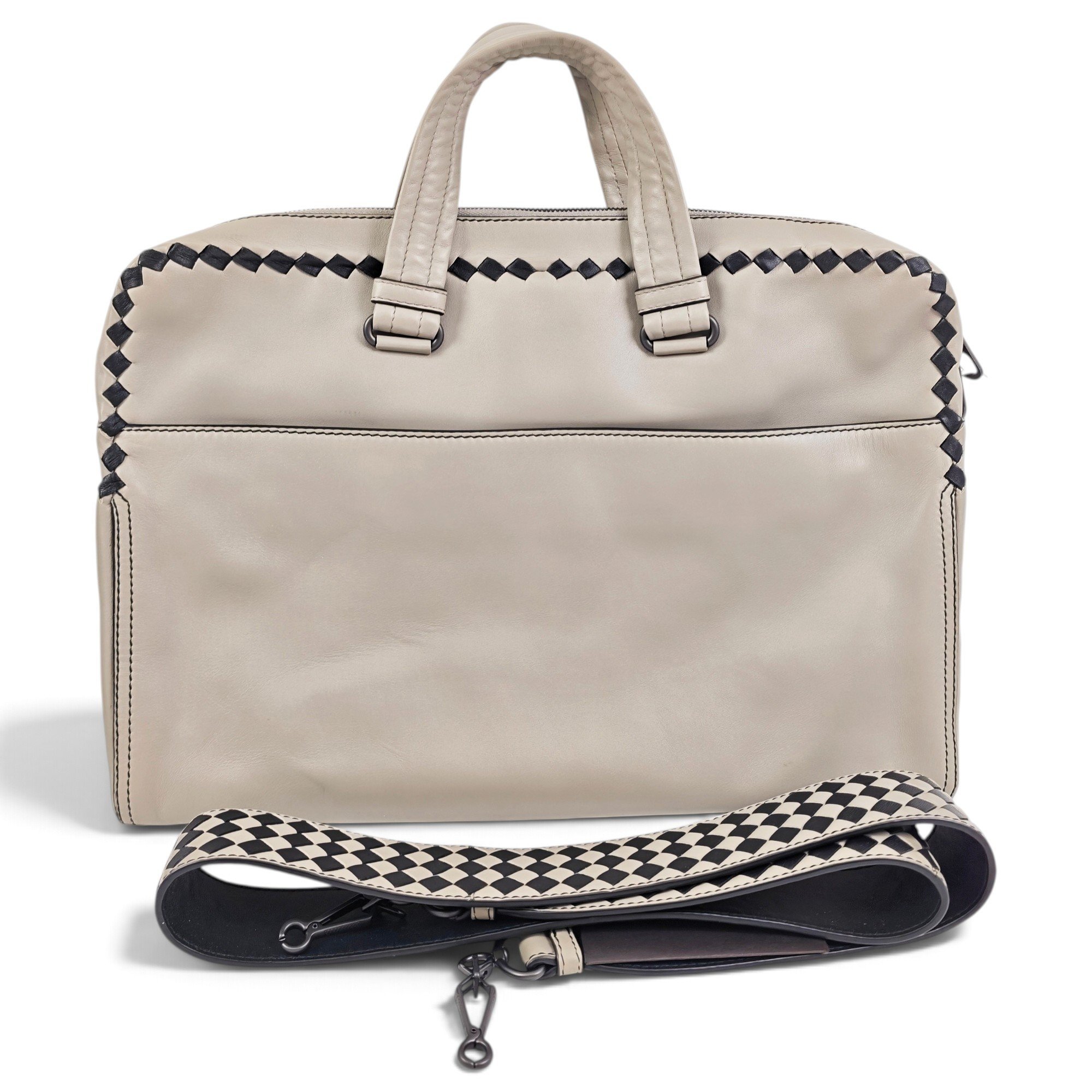 Leather handbag