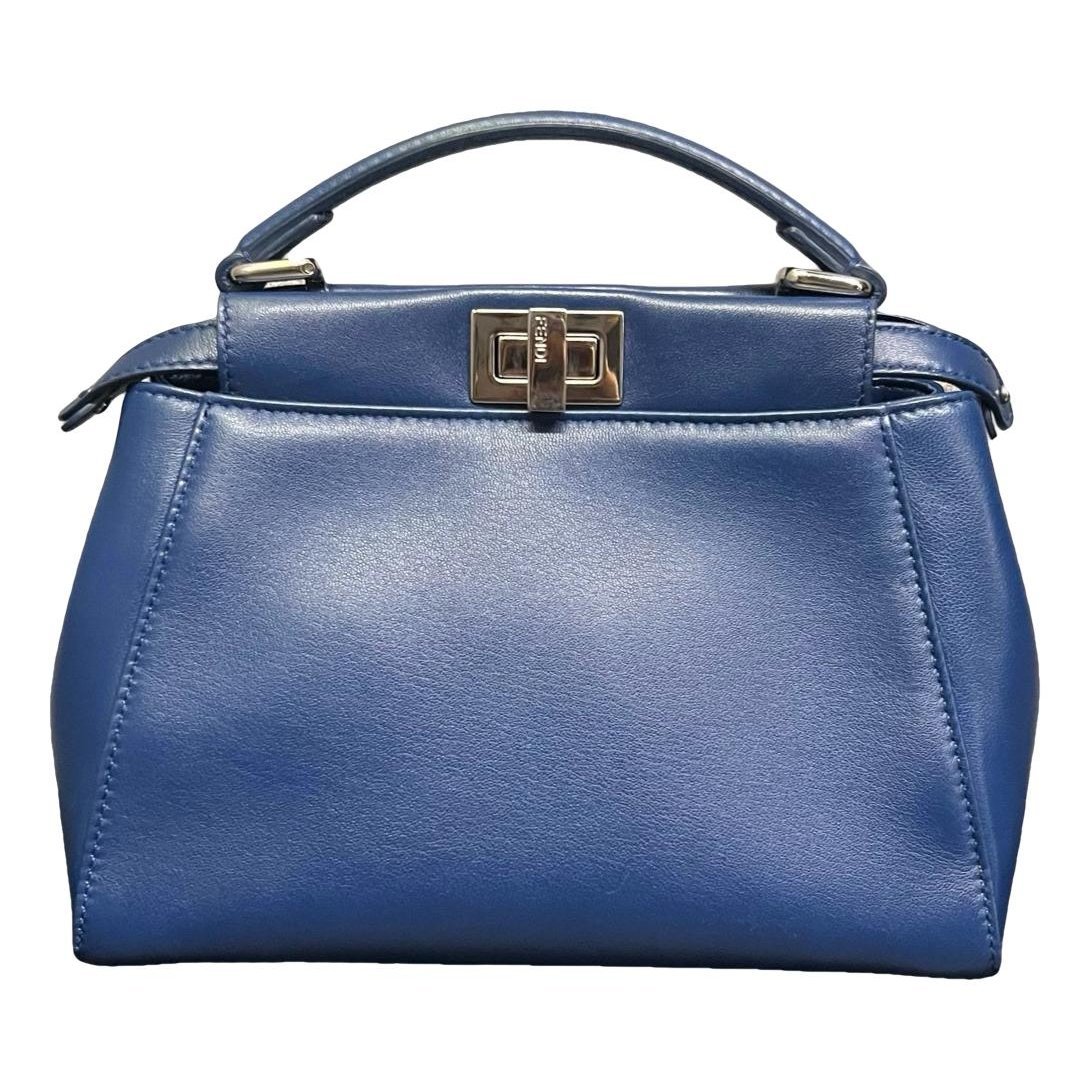 Peekaboo leather handbag