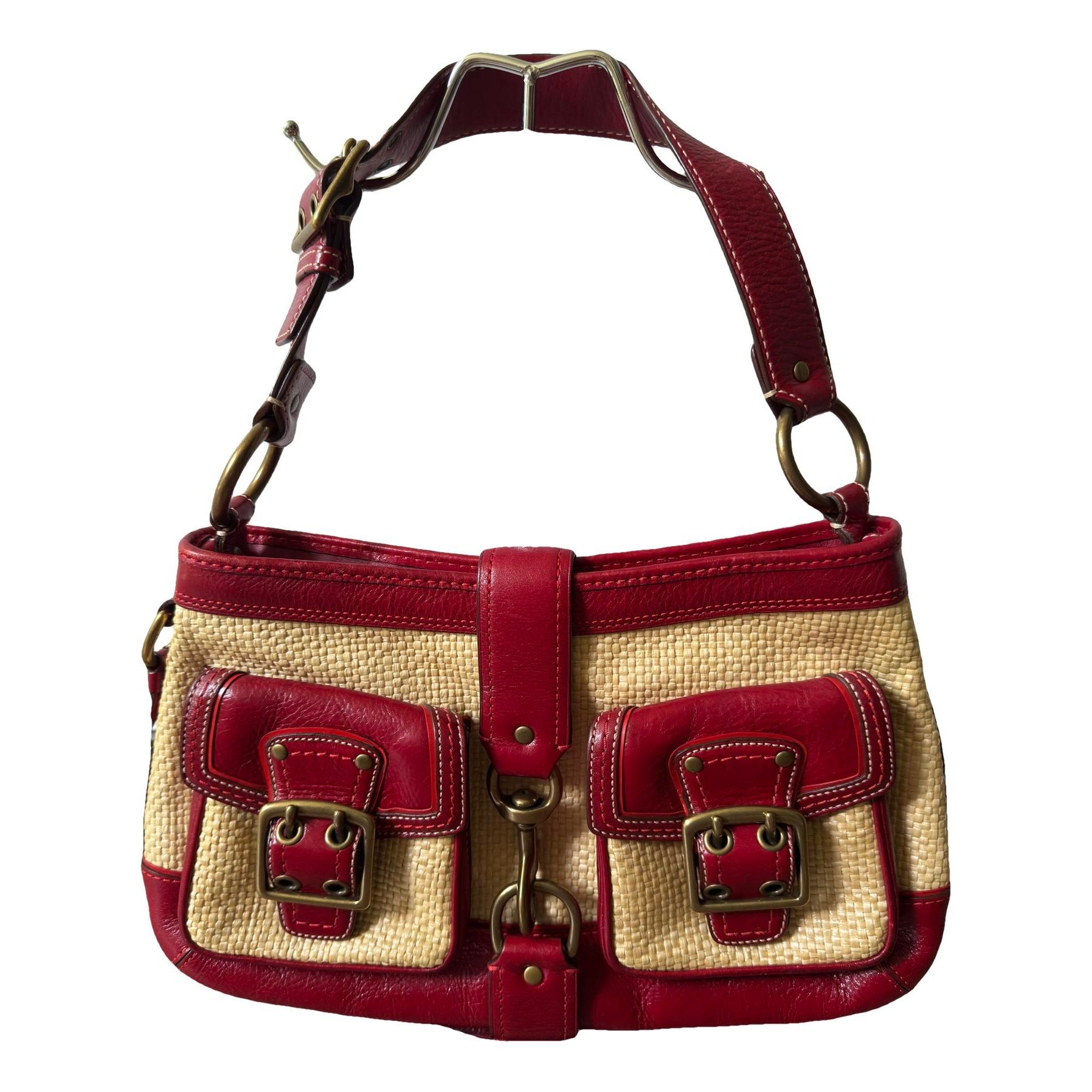 Leather handbag
