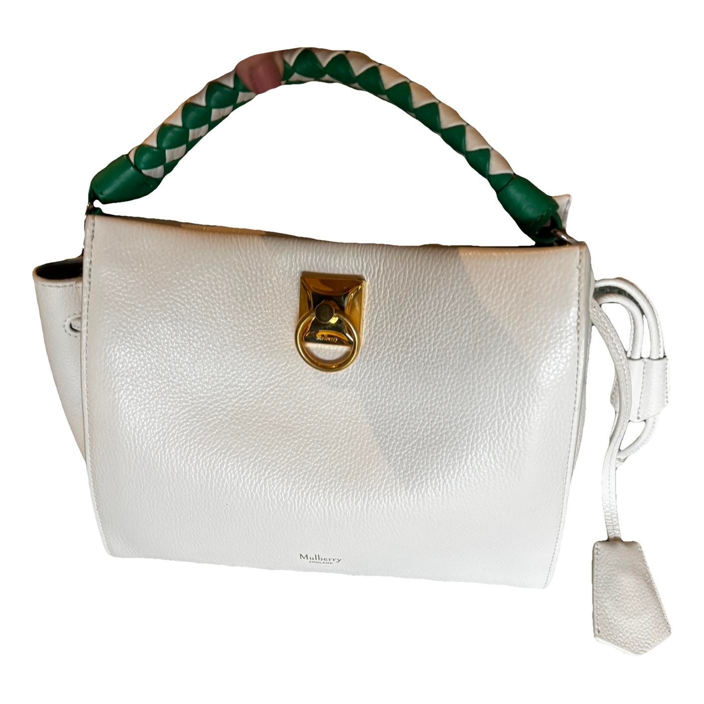 Iris leather handbag
