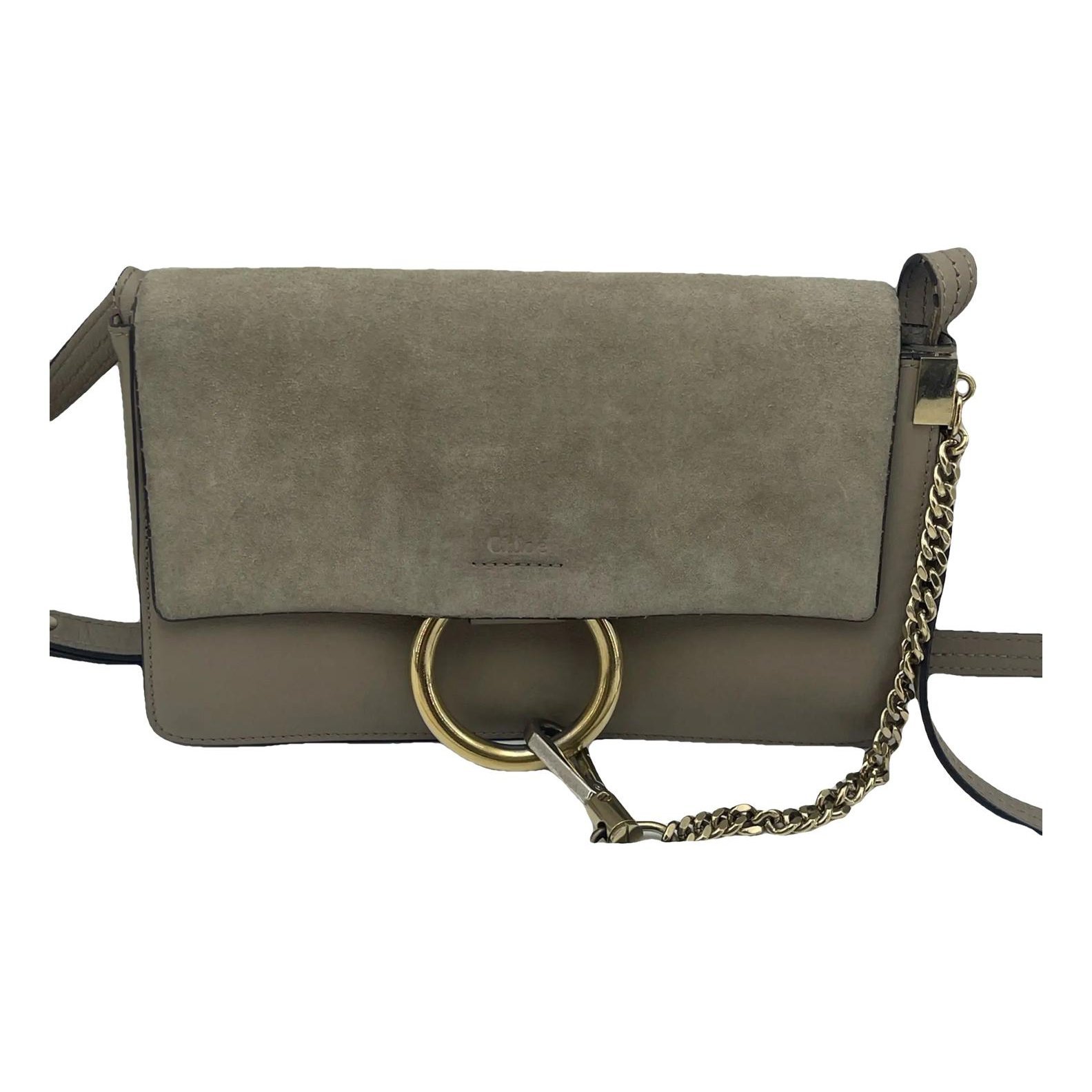Faye leather crossbody bag