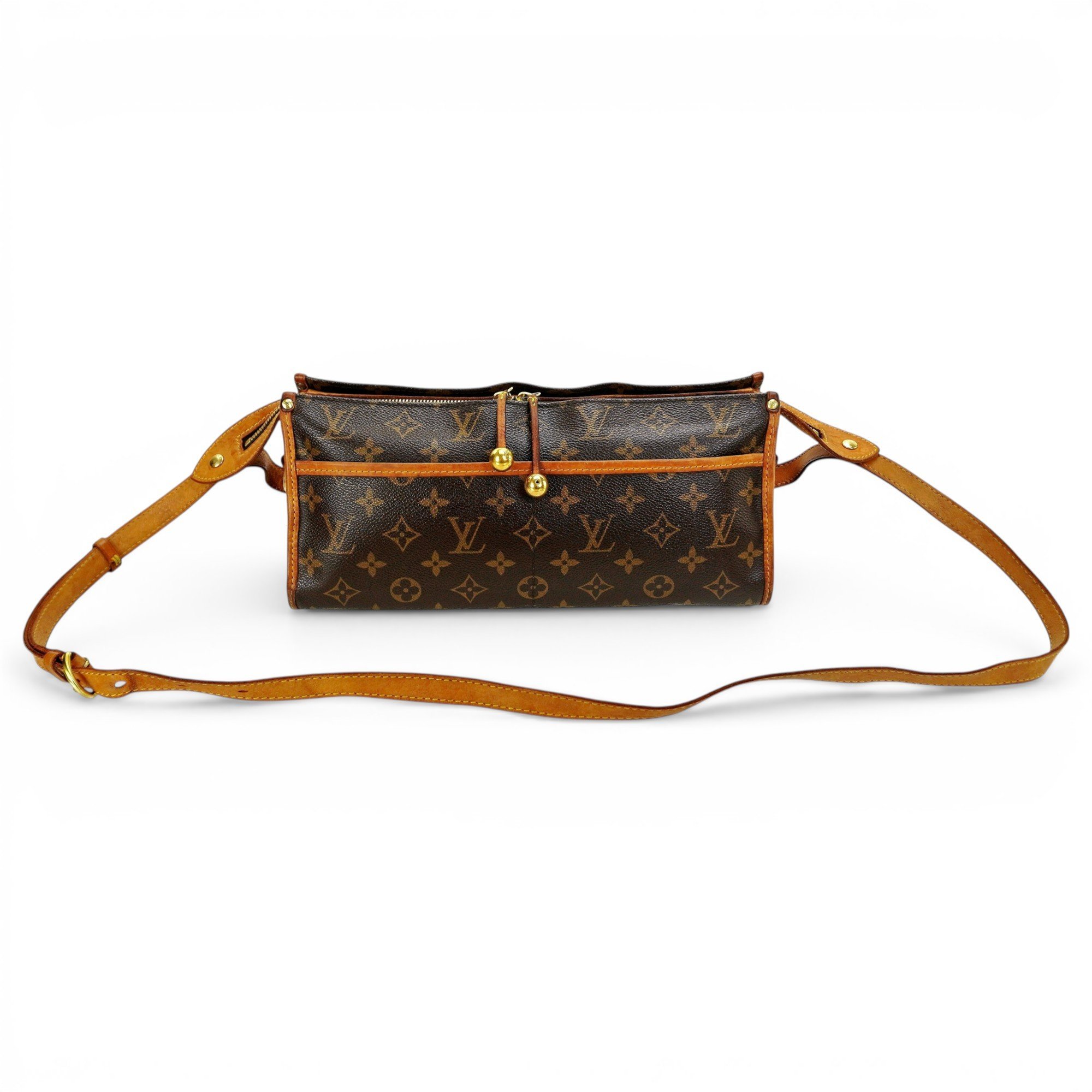 Popincourt leather crossbody bag