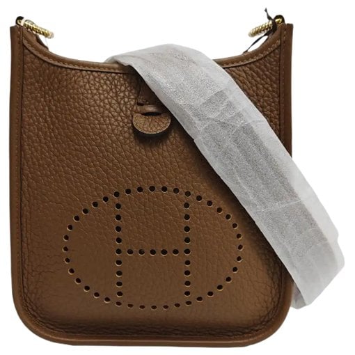 Evelyne leather handbag