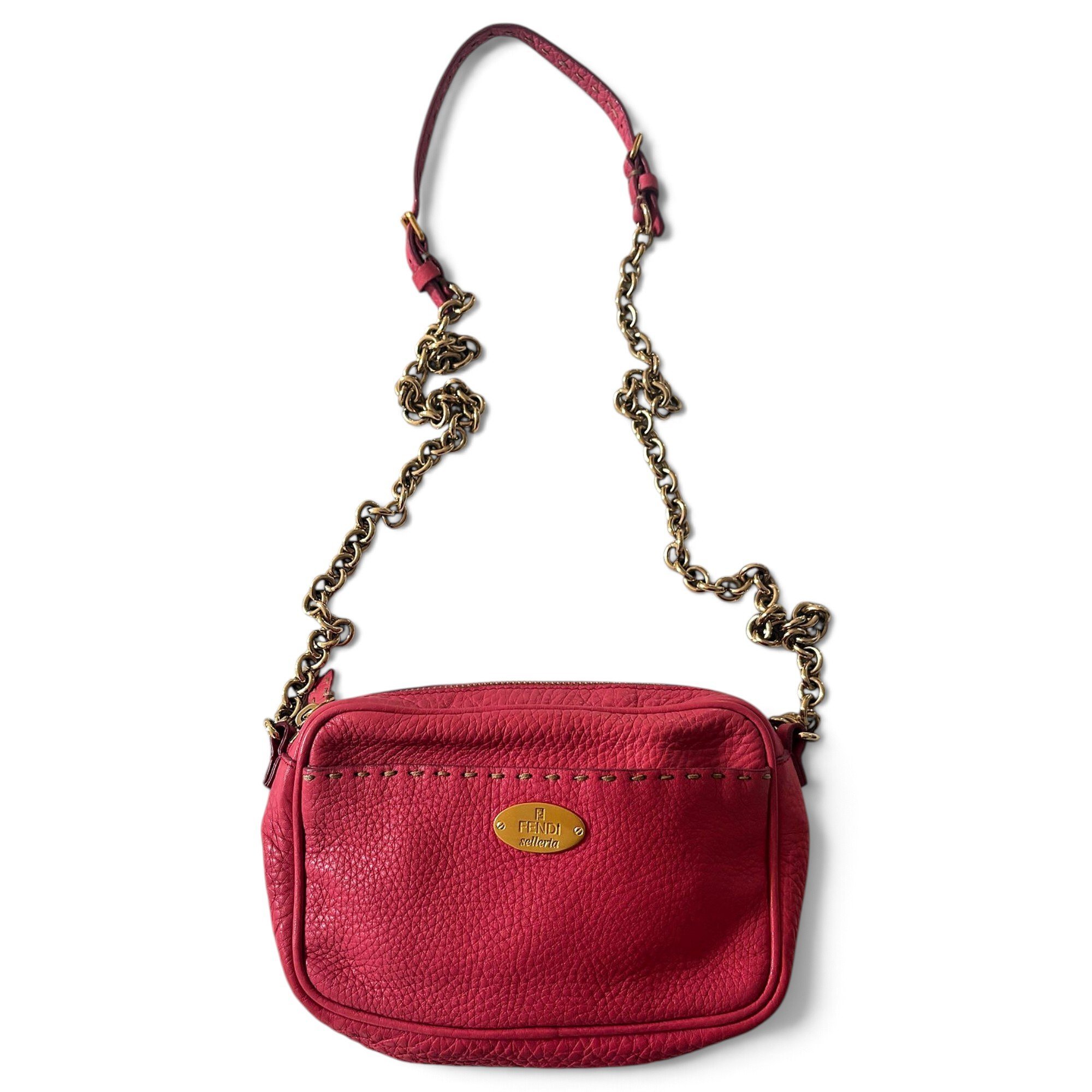 Leather crossbody bag