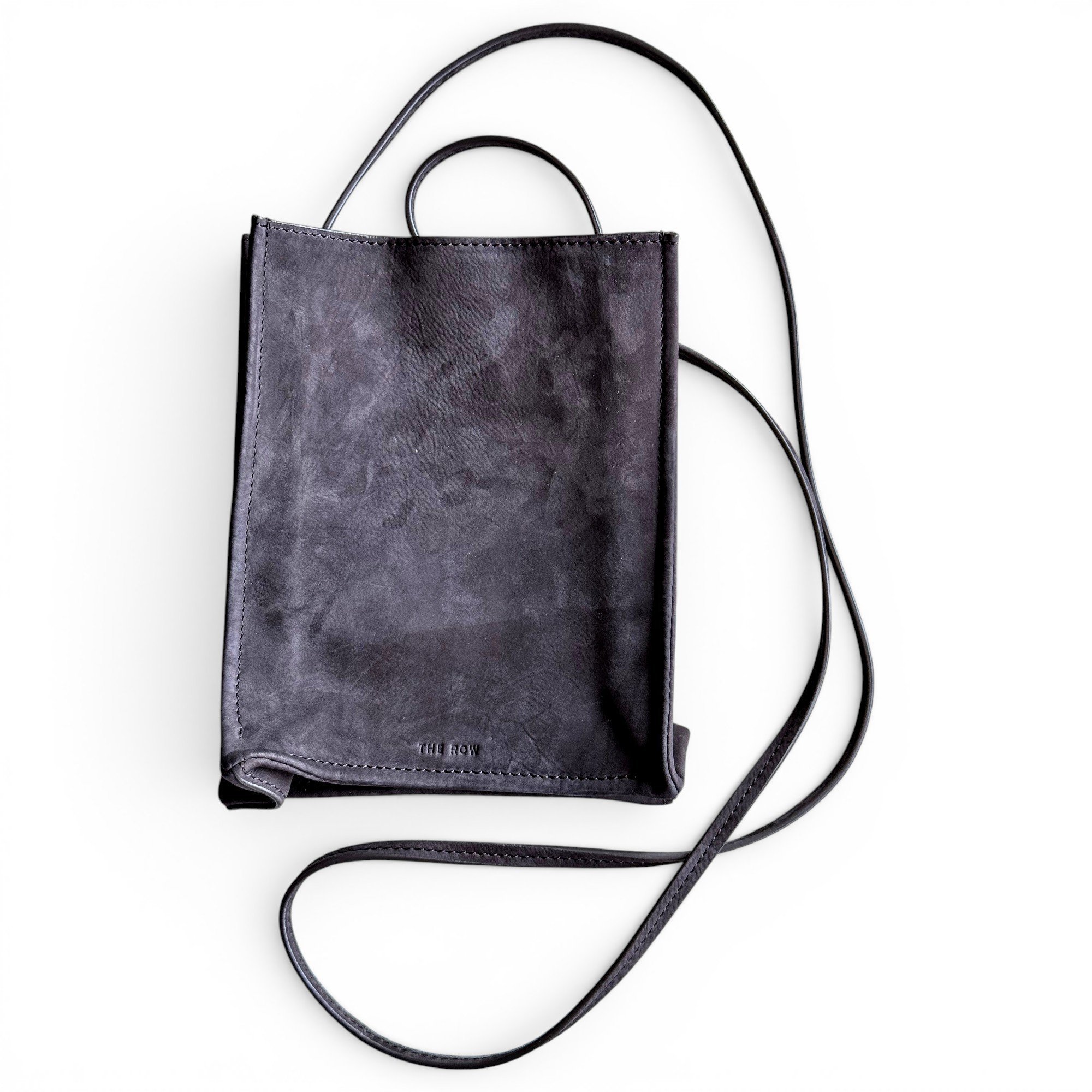 Leather crossbody bag