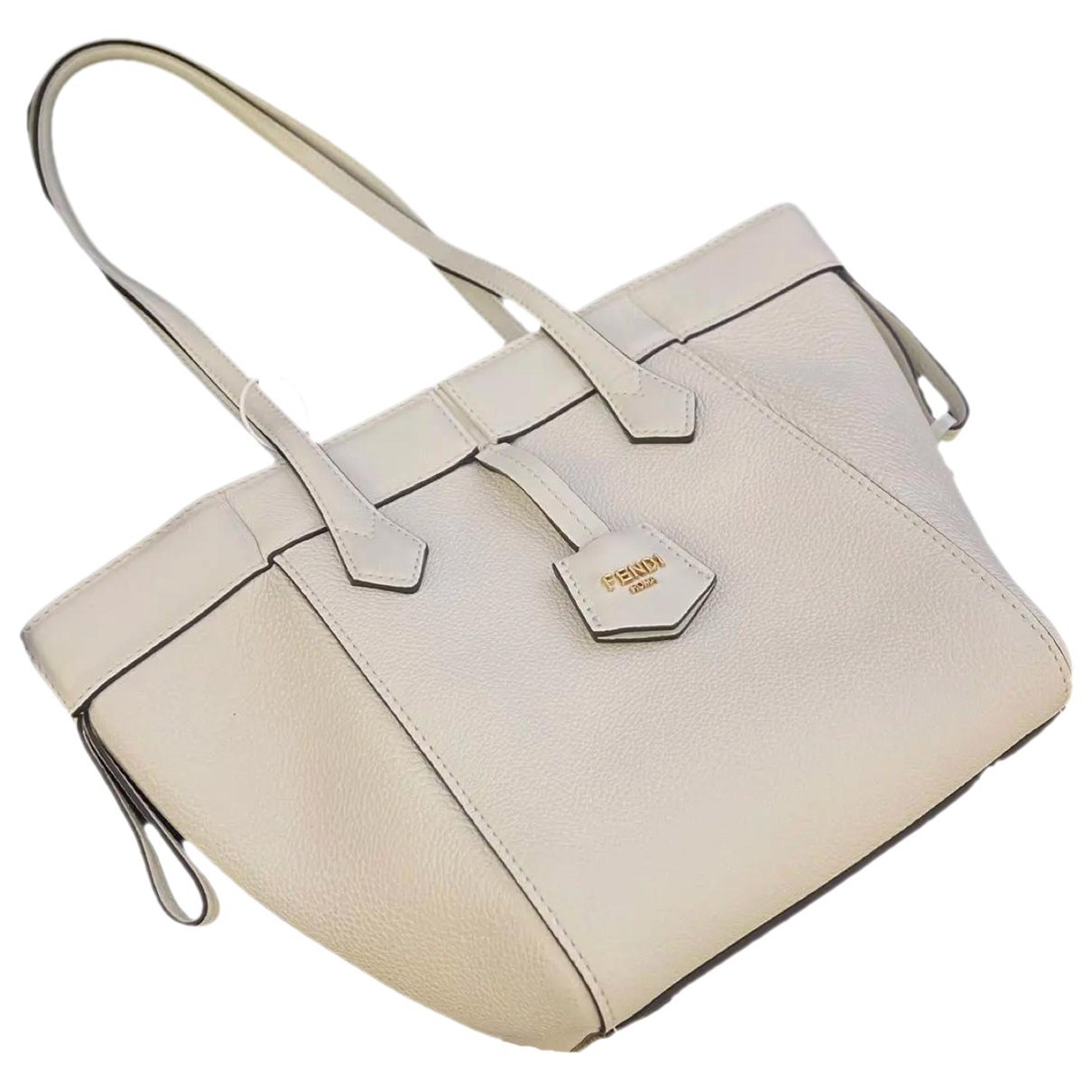 Origami leather handbag