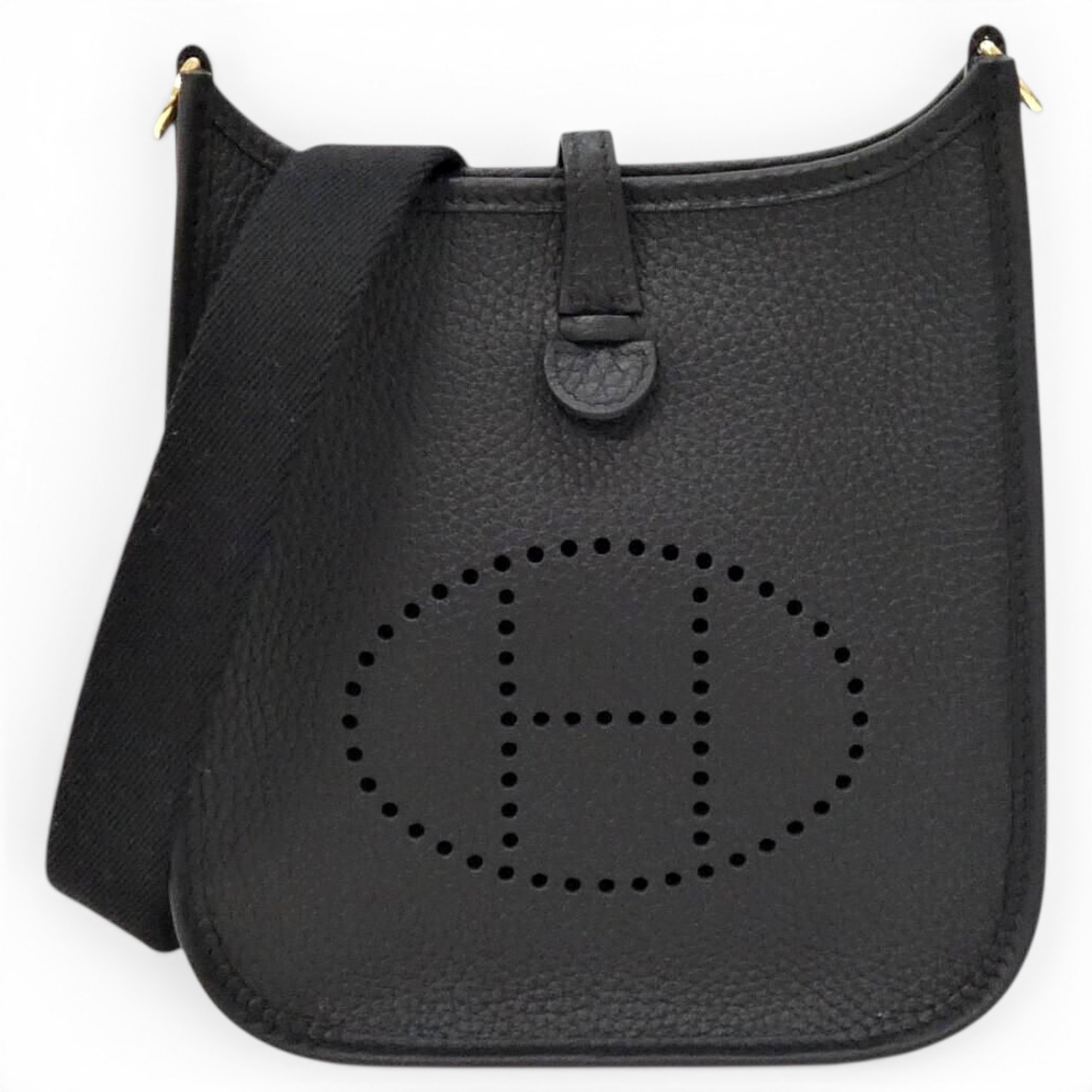 Evelyne leather handbag