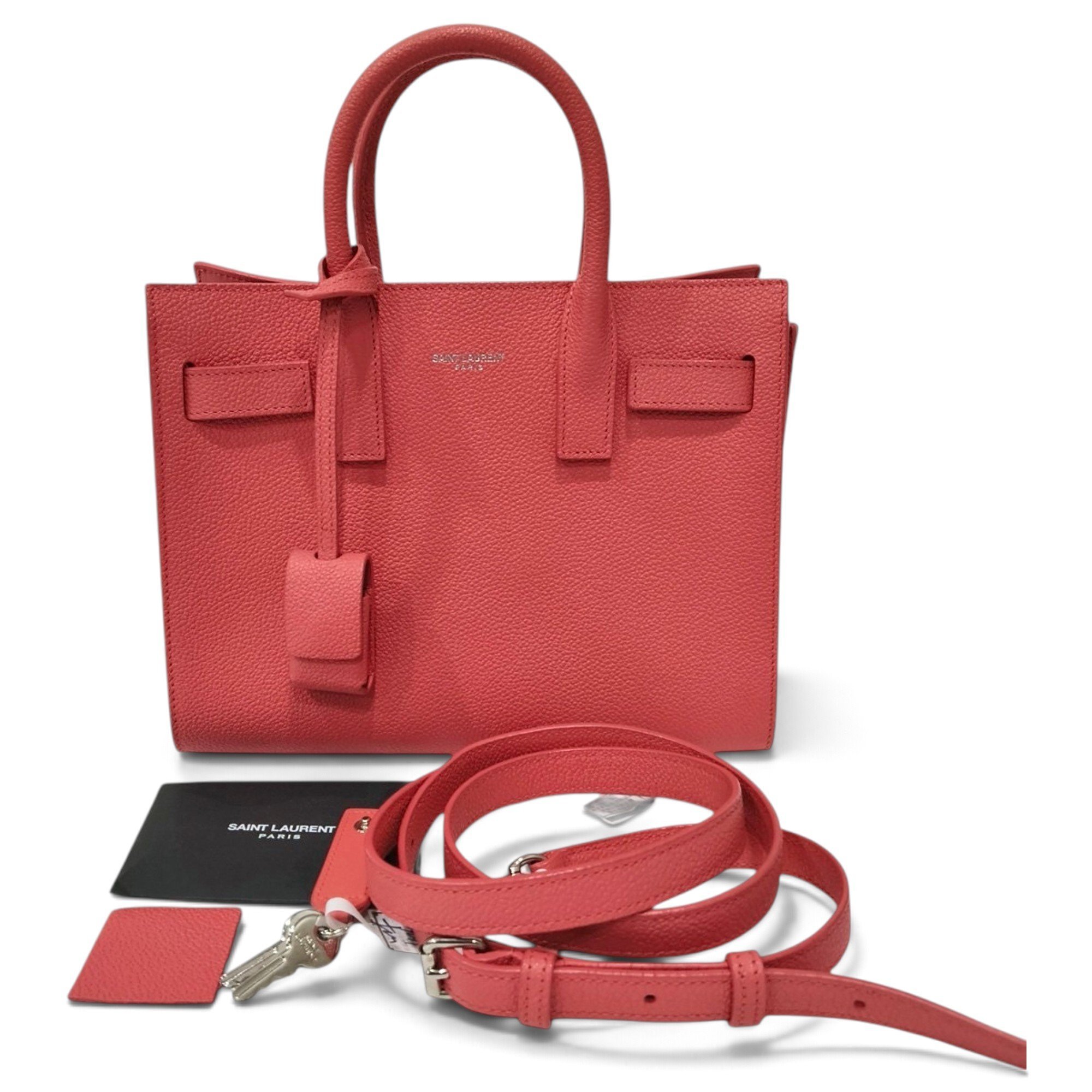 Saint Laurent Sac de Jour leather handbag