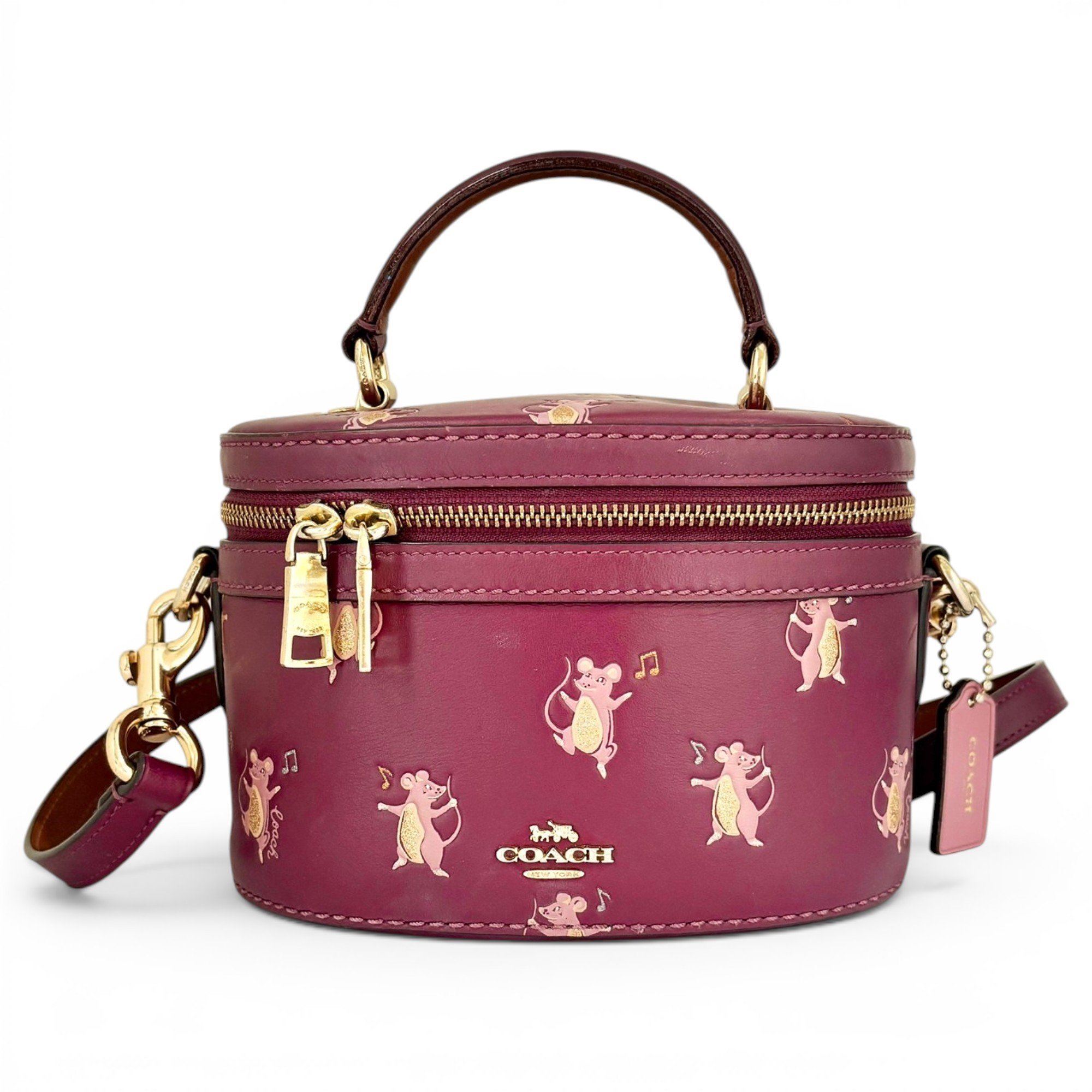 Leather crossbody bag