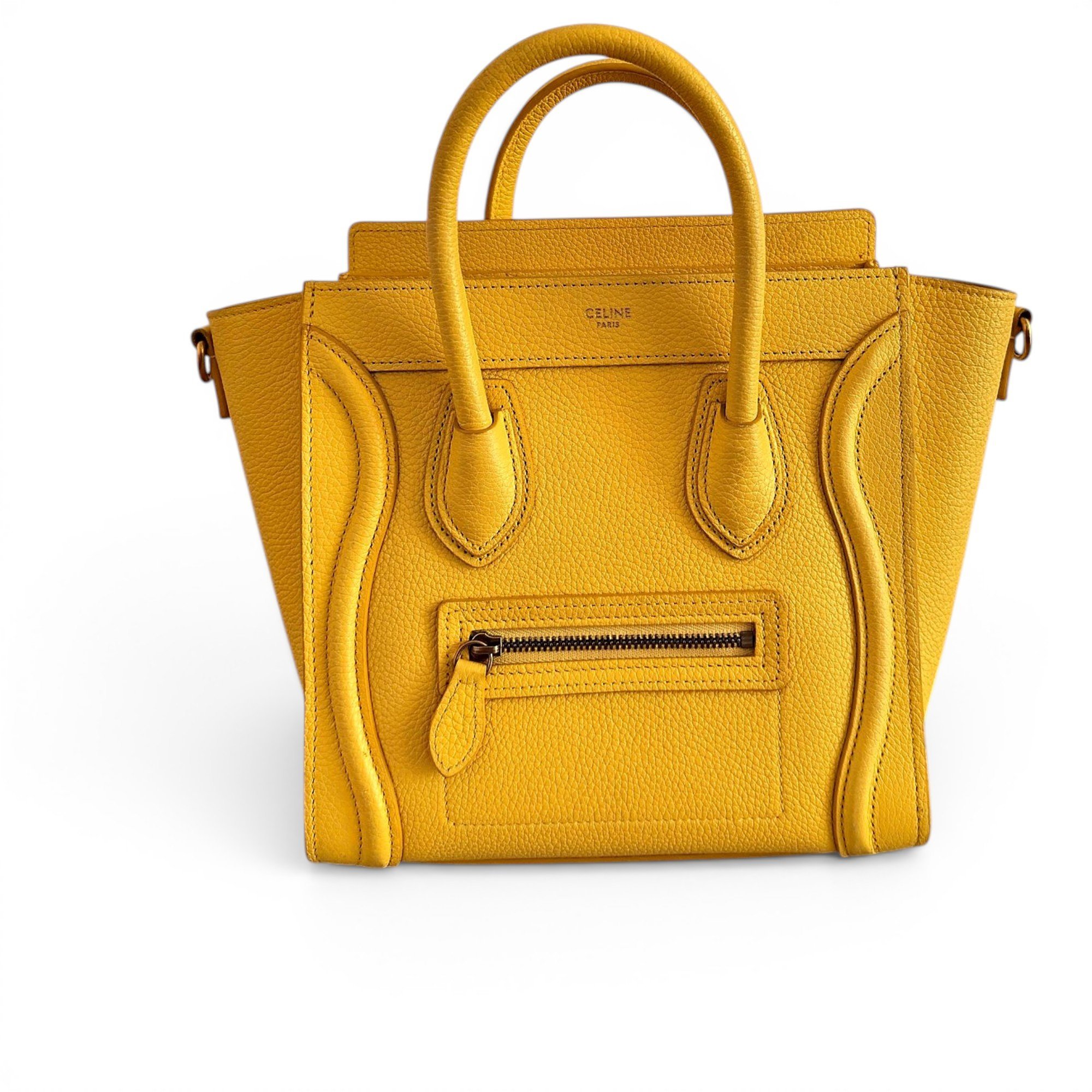 Luggage leather handbag