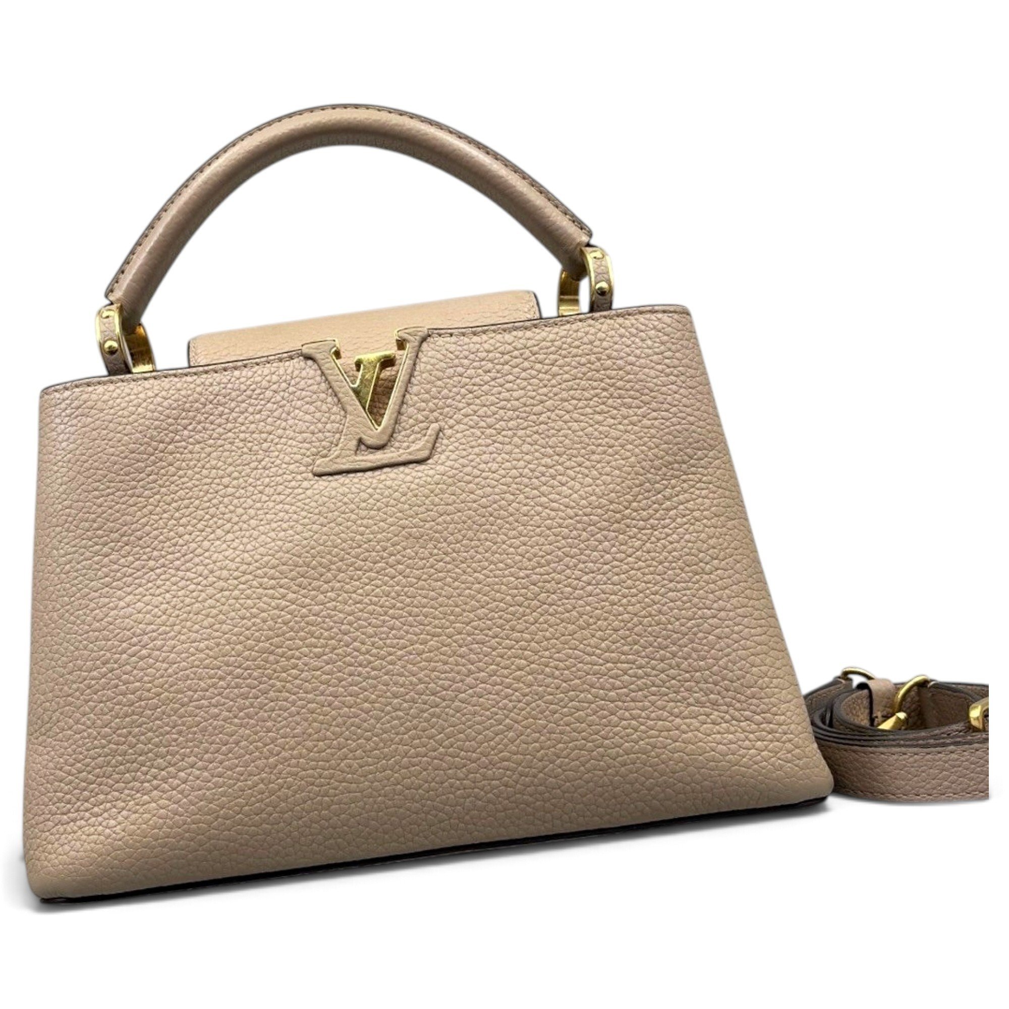 Capucines leather handbag
