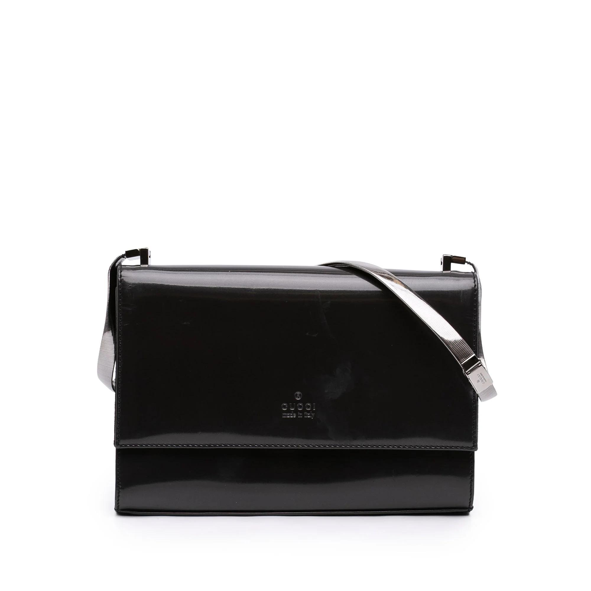 Gucci B leather handbag