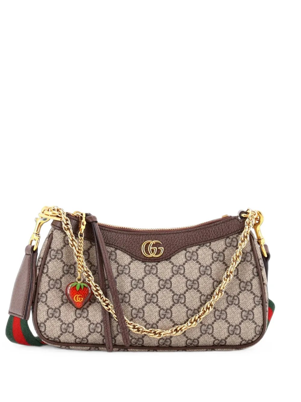 Gucci Ophidia Charm Shoulder Bag GG Coated Canvas Small crossbody bag