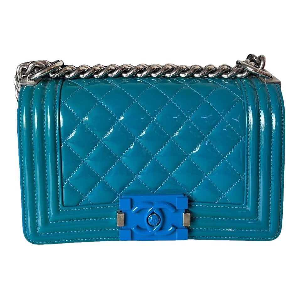Boy patent leather handbag