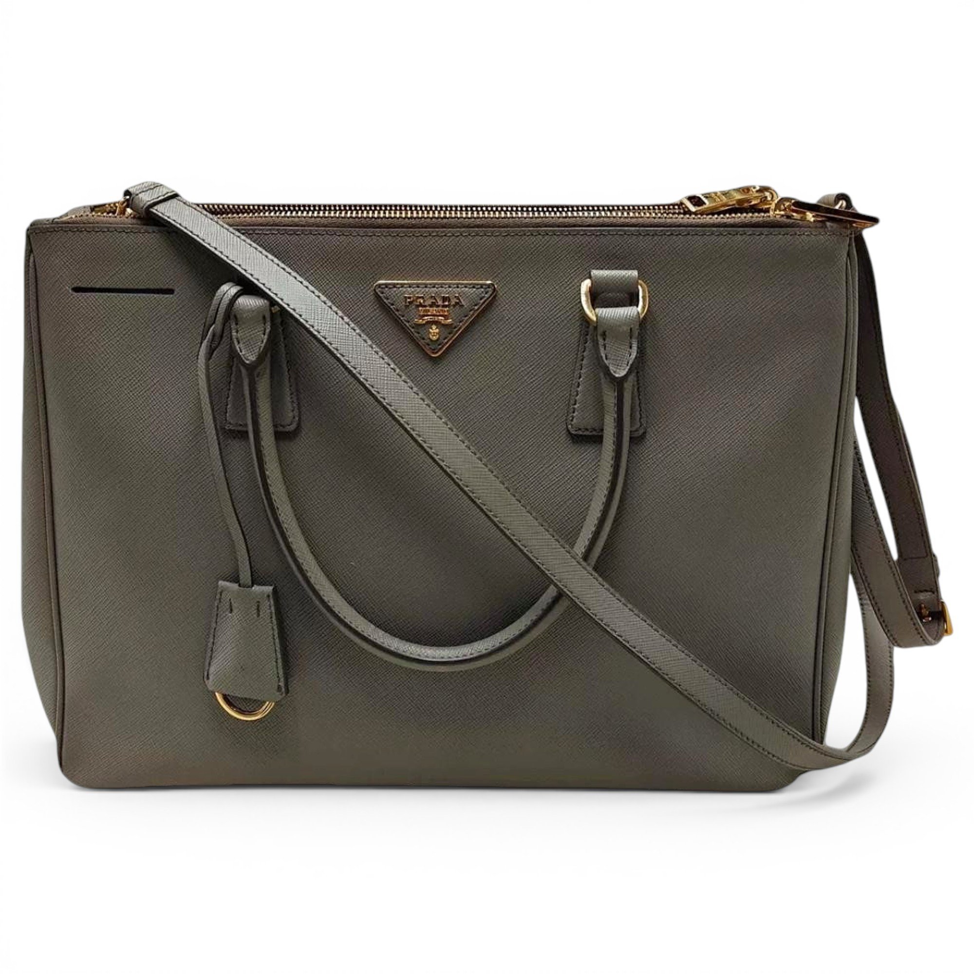 Galleria leather handbag