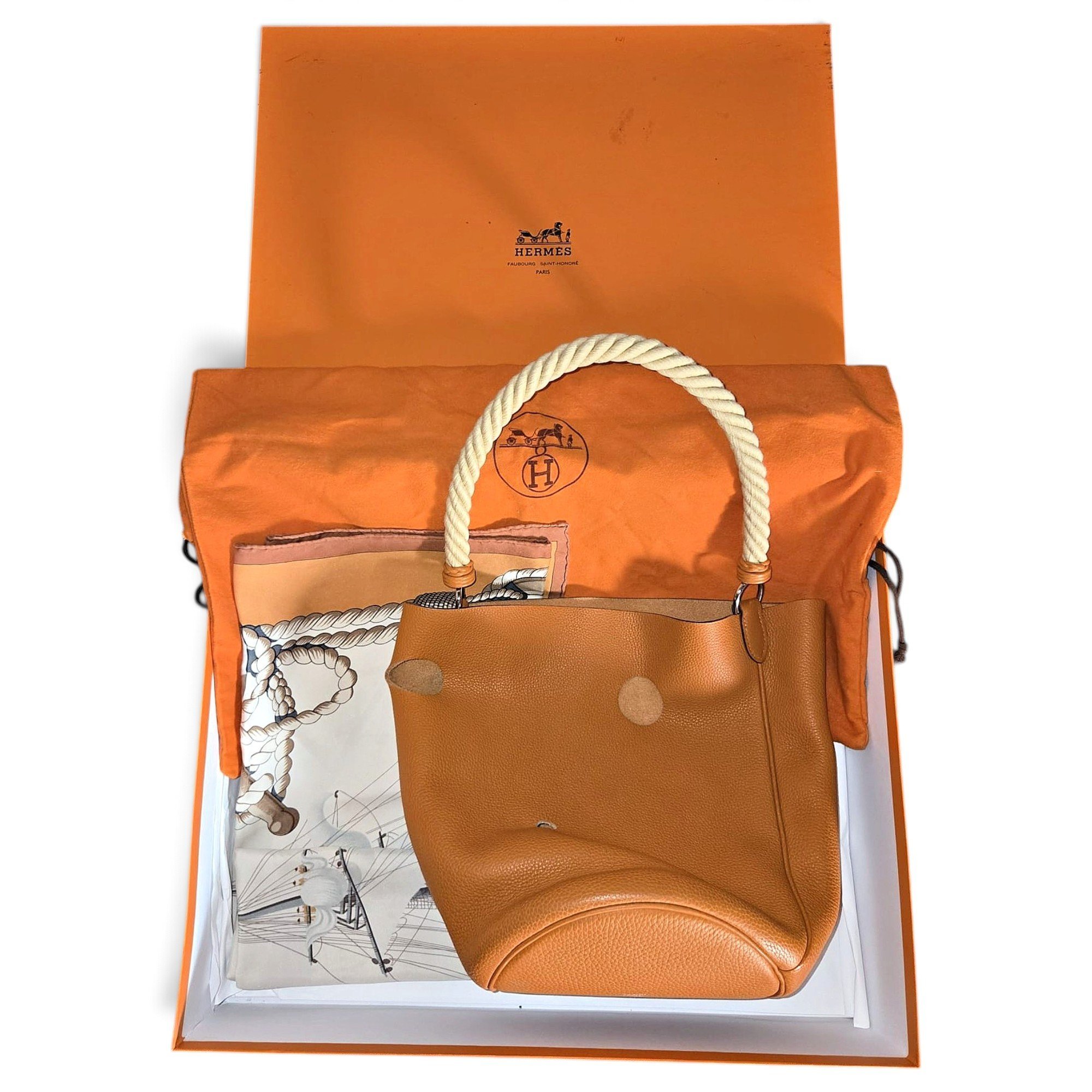 Mangeoire leather handbag