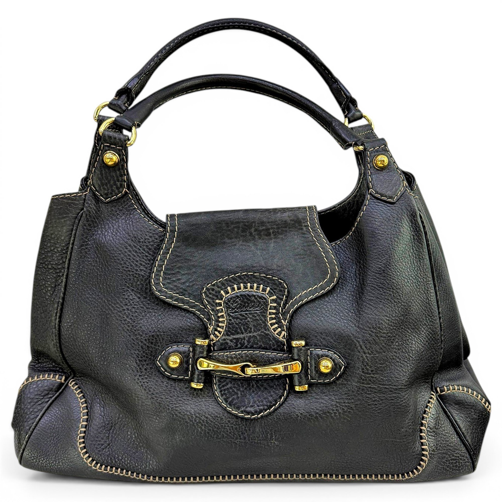 Leather handbag