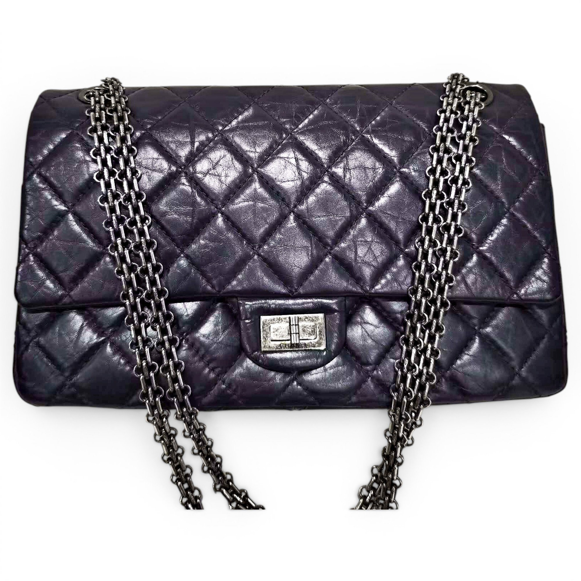 2.55 leather handbag