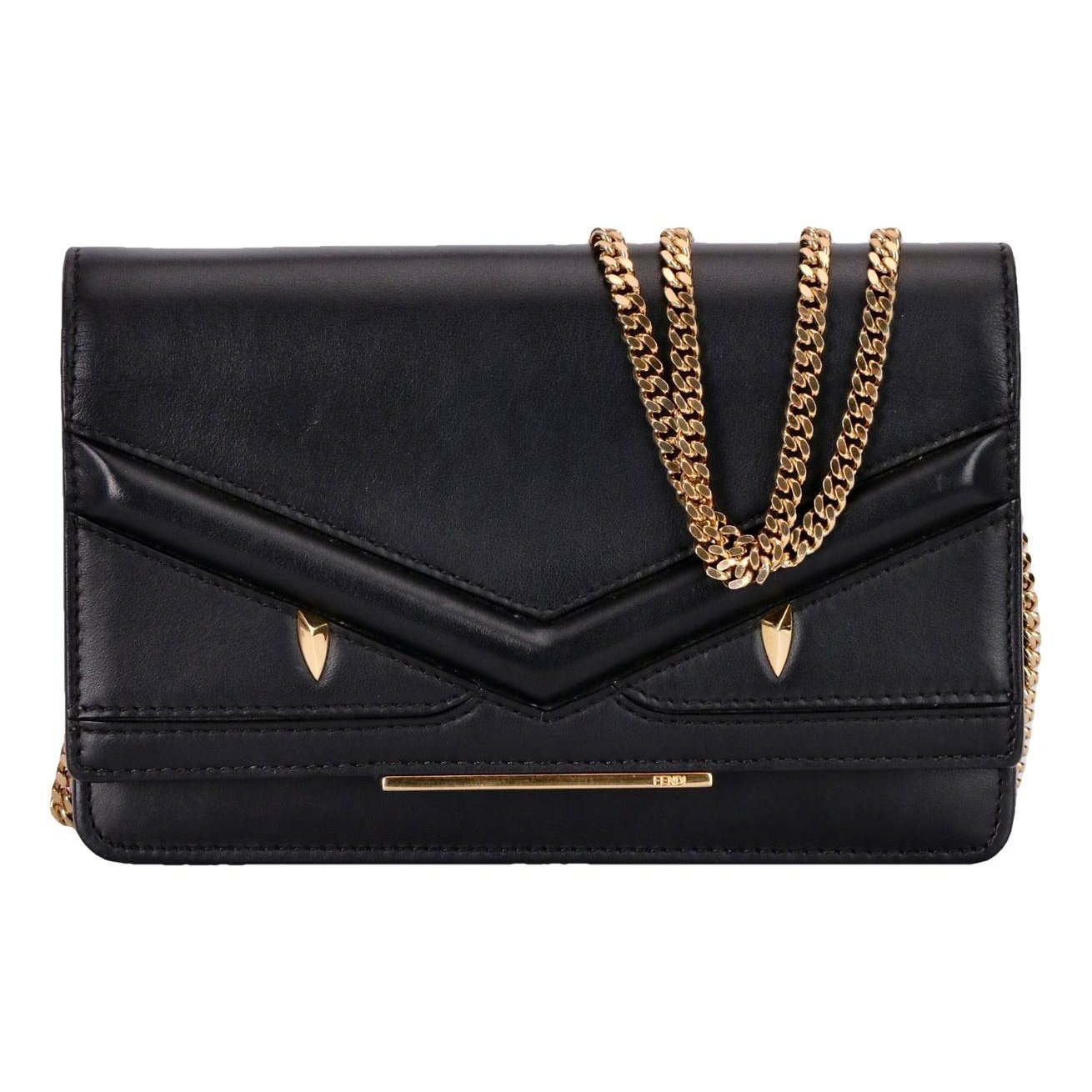 Baguette leather handbag