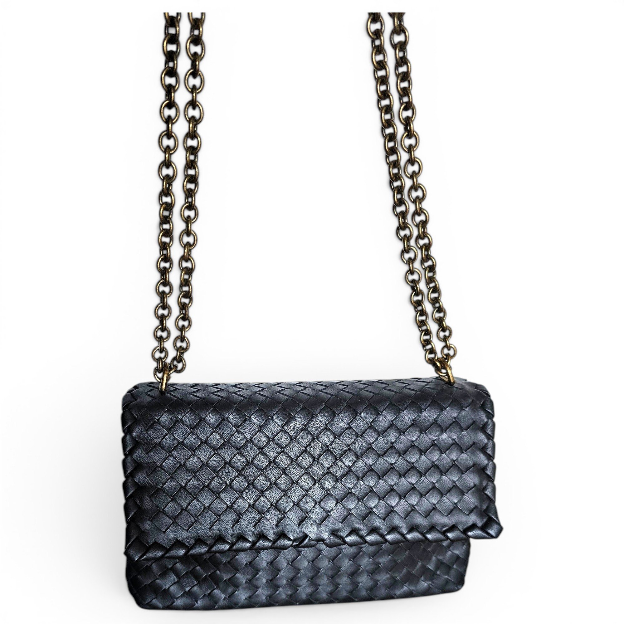 Olimpia leather crossbody bag
