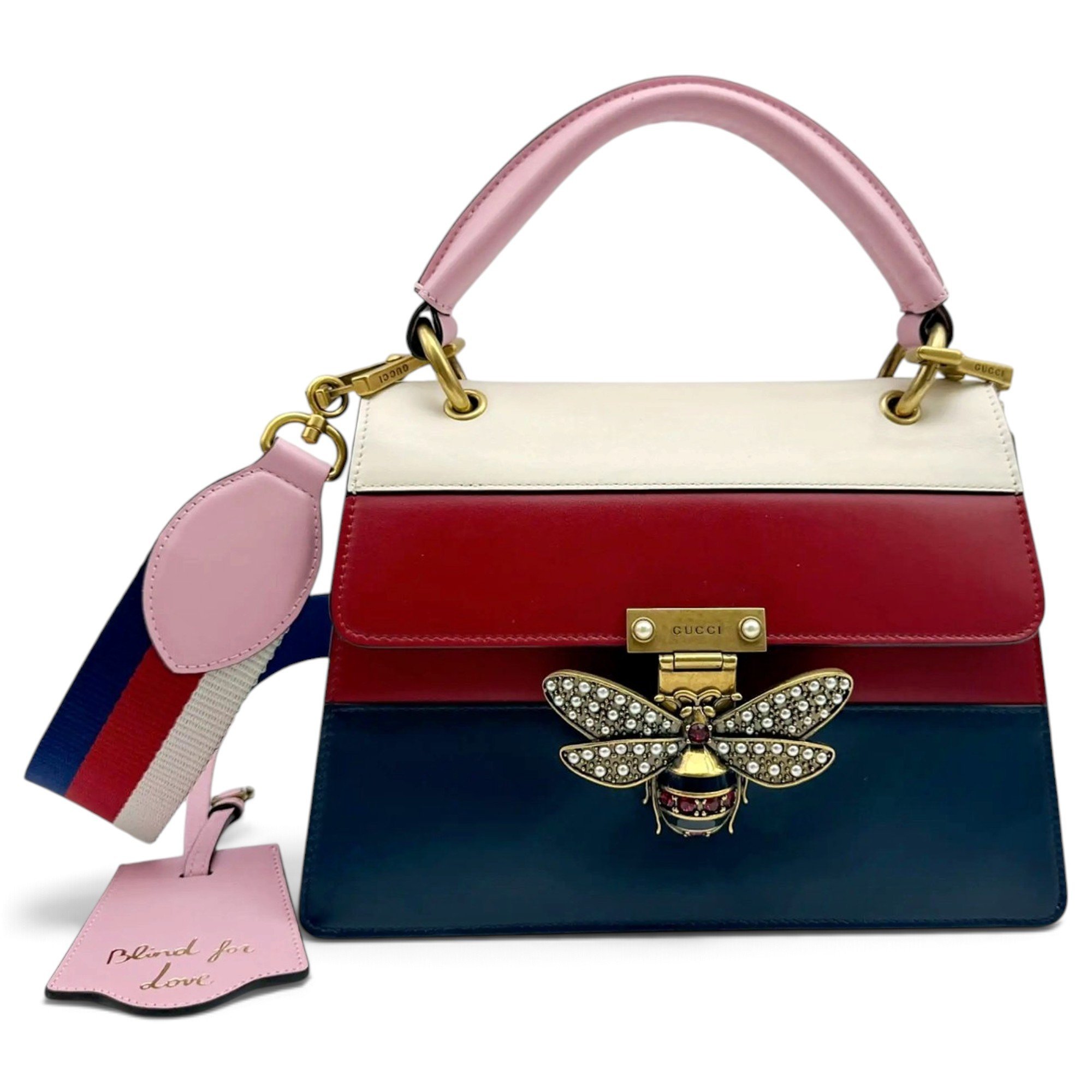 Queen Margaret leather handbag