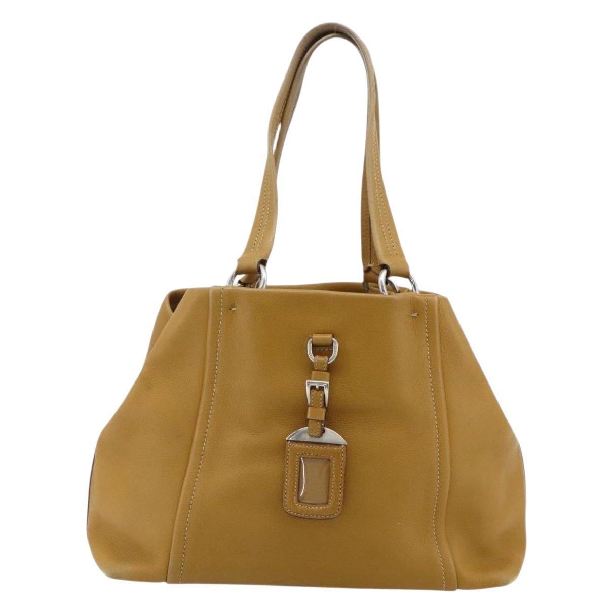 Leather tote