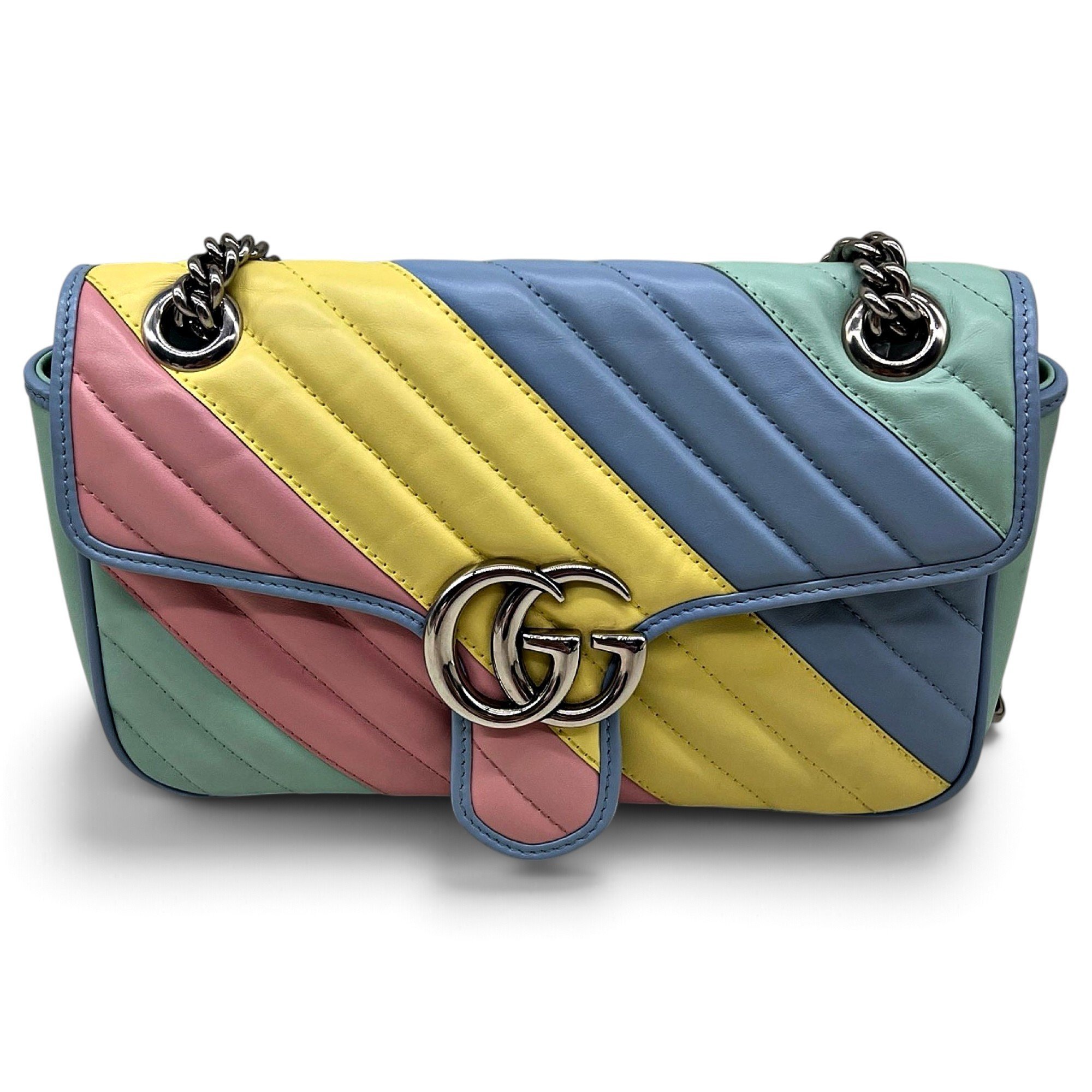 GG Marmont Flap leather handbag