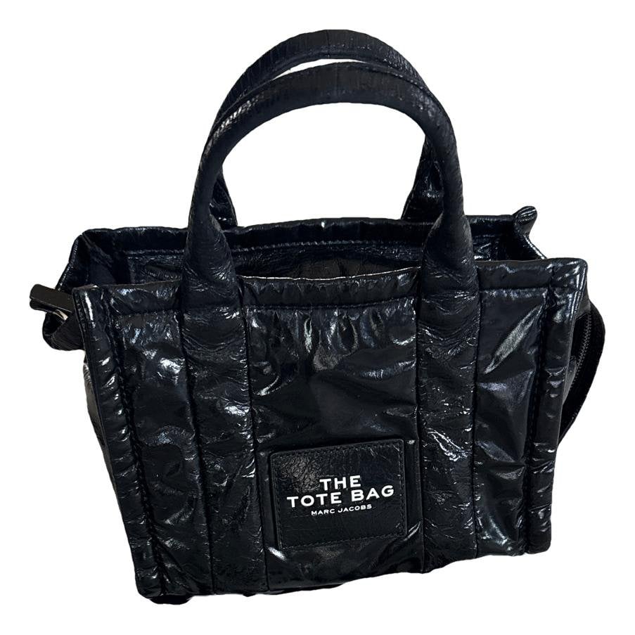 The Tag Tote patent leather tote
