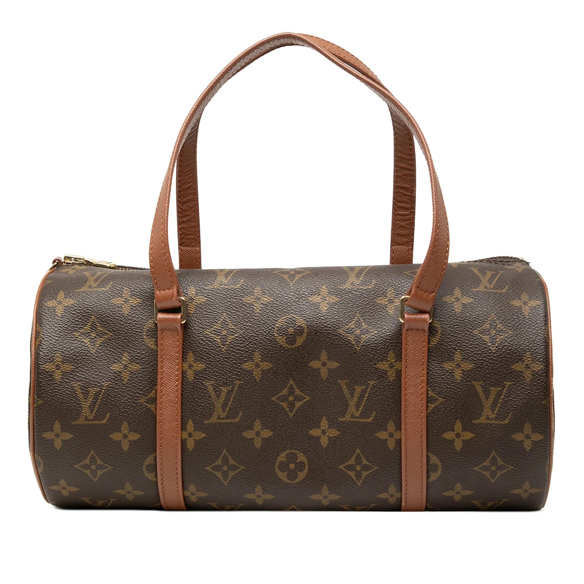 Papillon leather handbag