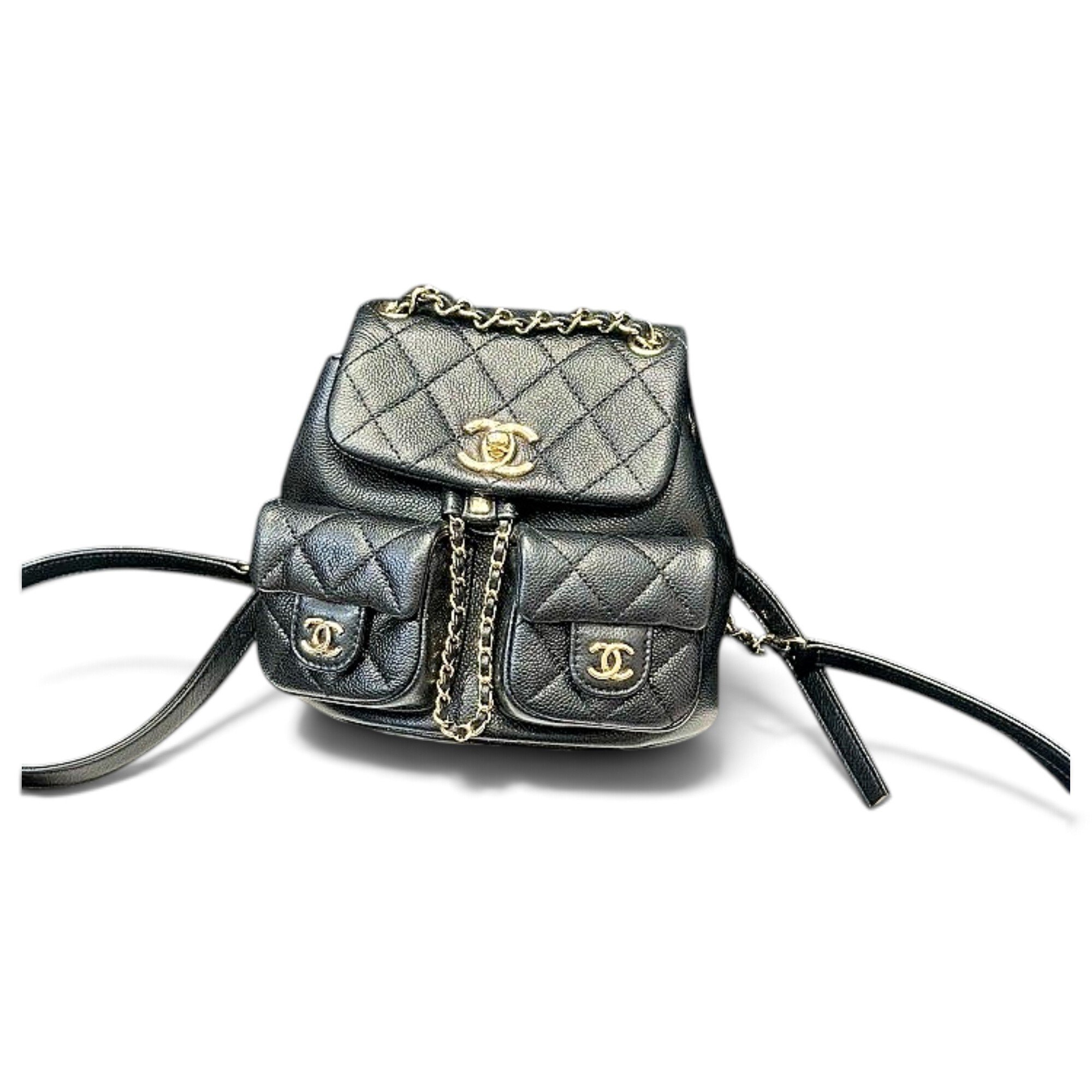 Duma leather backpack
