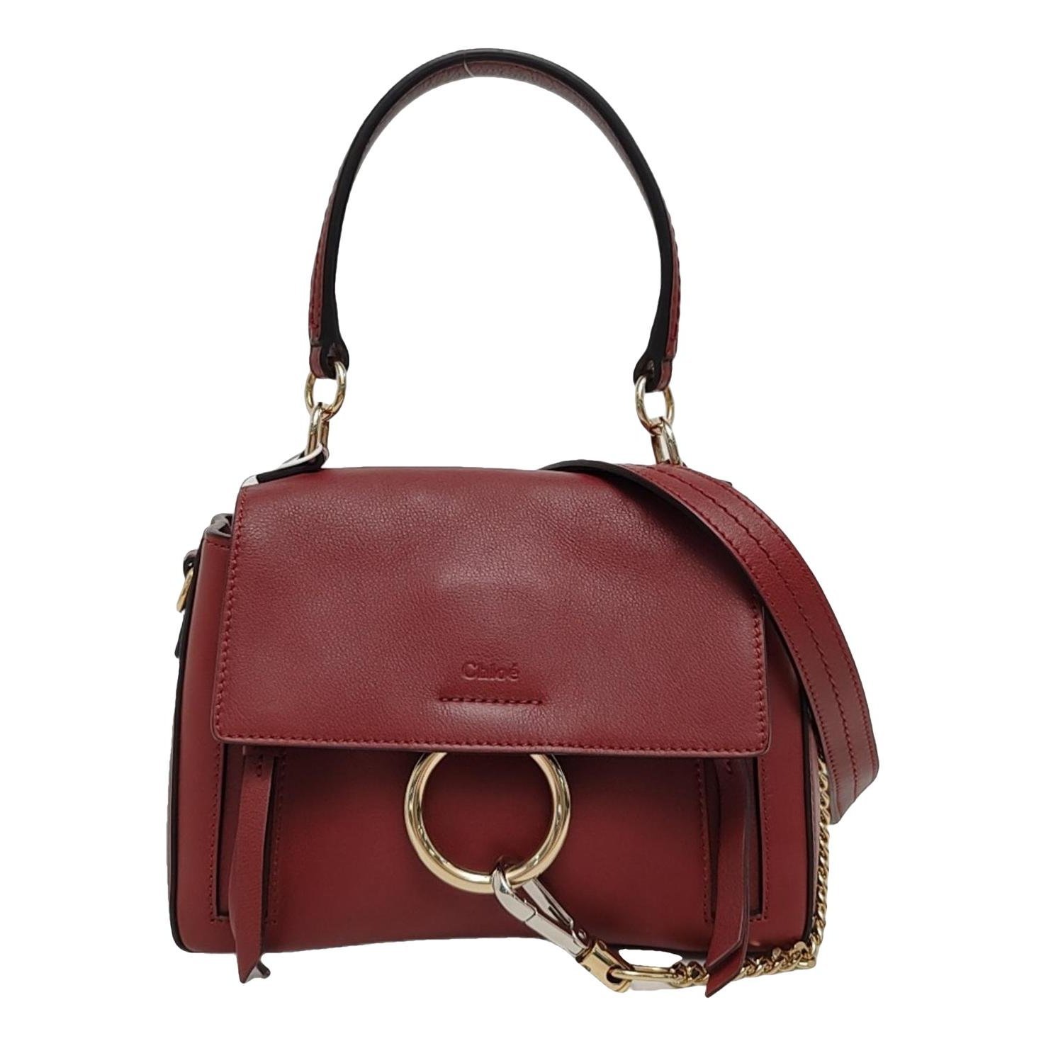 Faye leather handbag