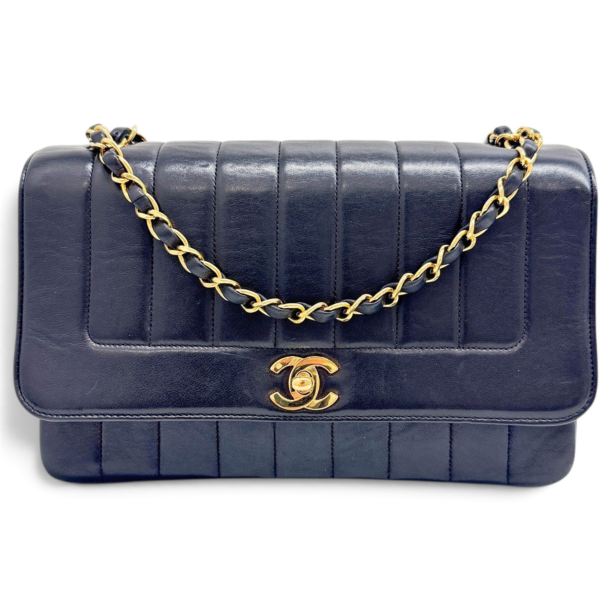 Mademoiselle leather handbag