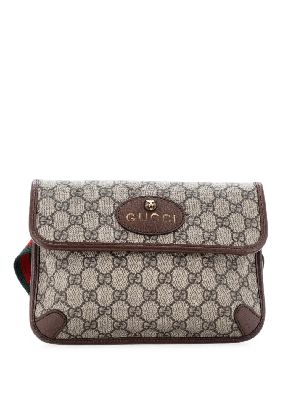 Neo Vintage Flap GG Coated Canvas belt bag